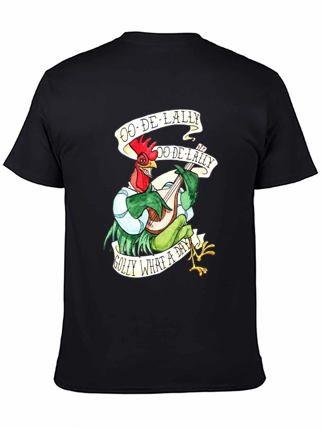 Ooh-De-Lally Robin Hood Rooster Graphic Tee
