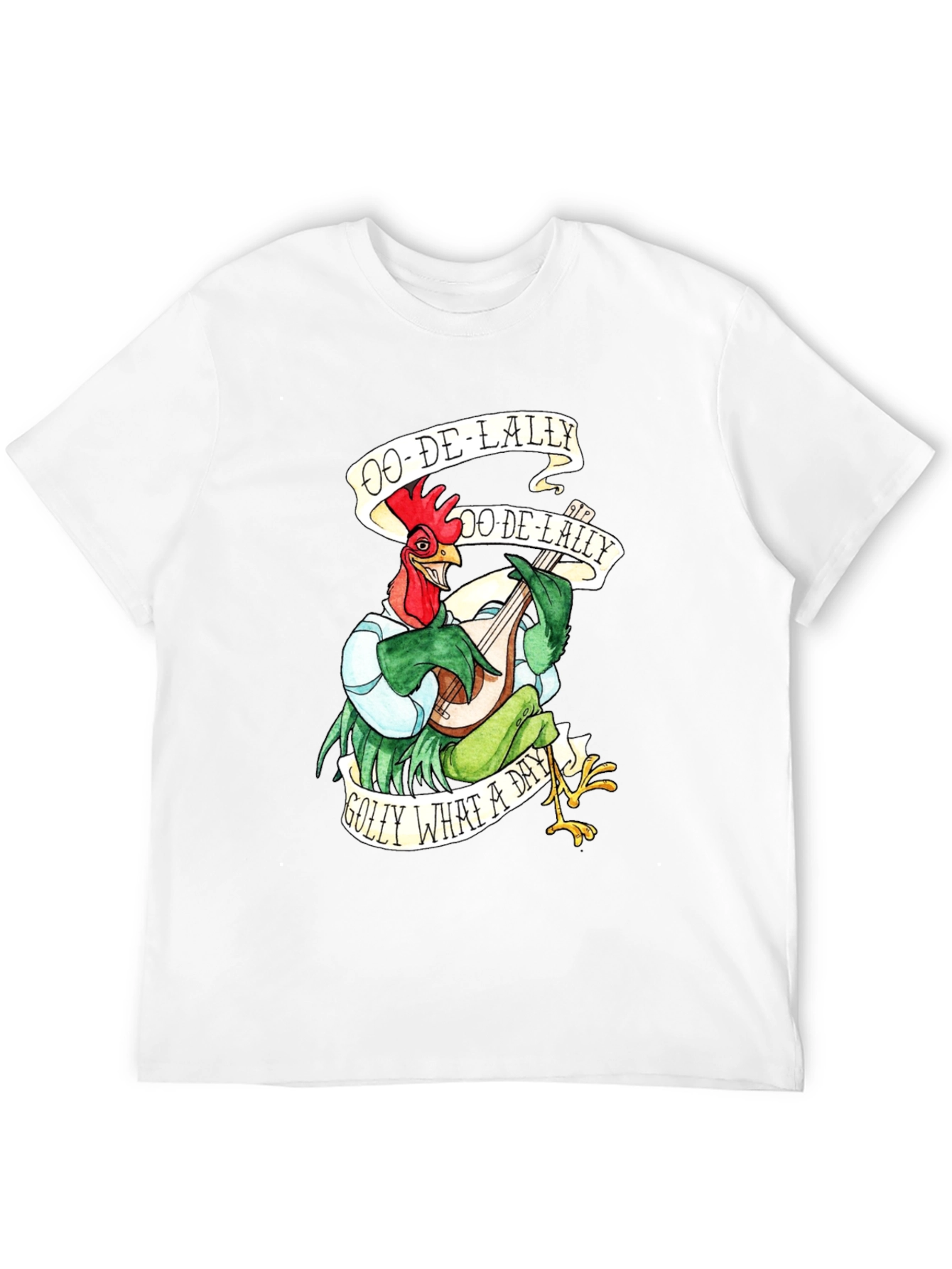 Ooh-De-Lally Robin Hood Rooster Graphic Tee