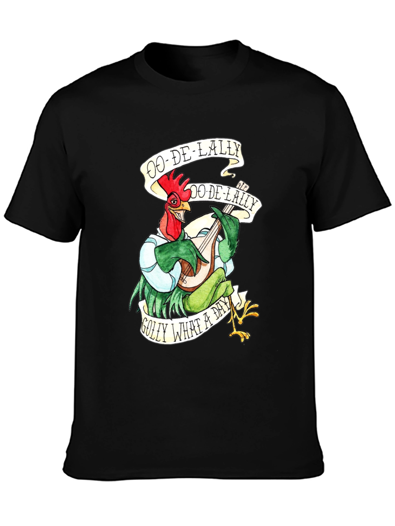 Ooh-De-Lally Robin Hood Rooster Graphic Tee