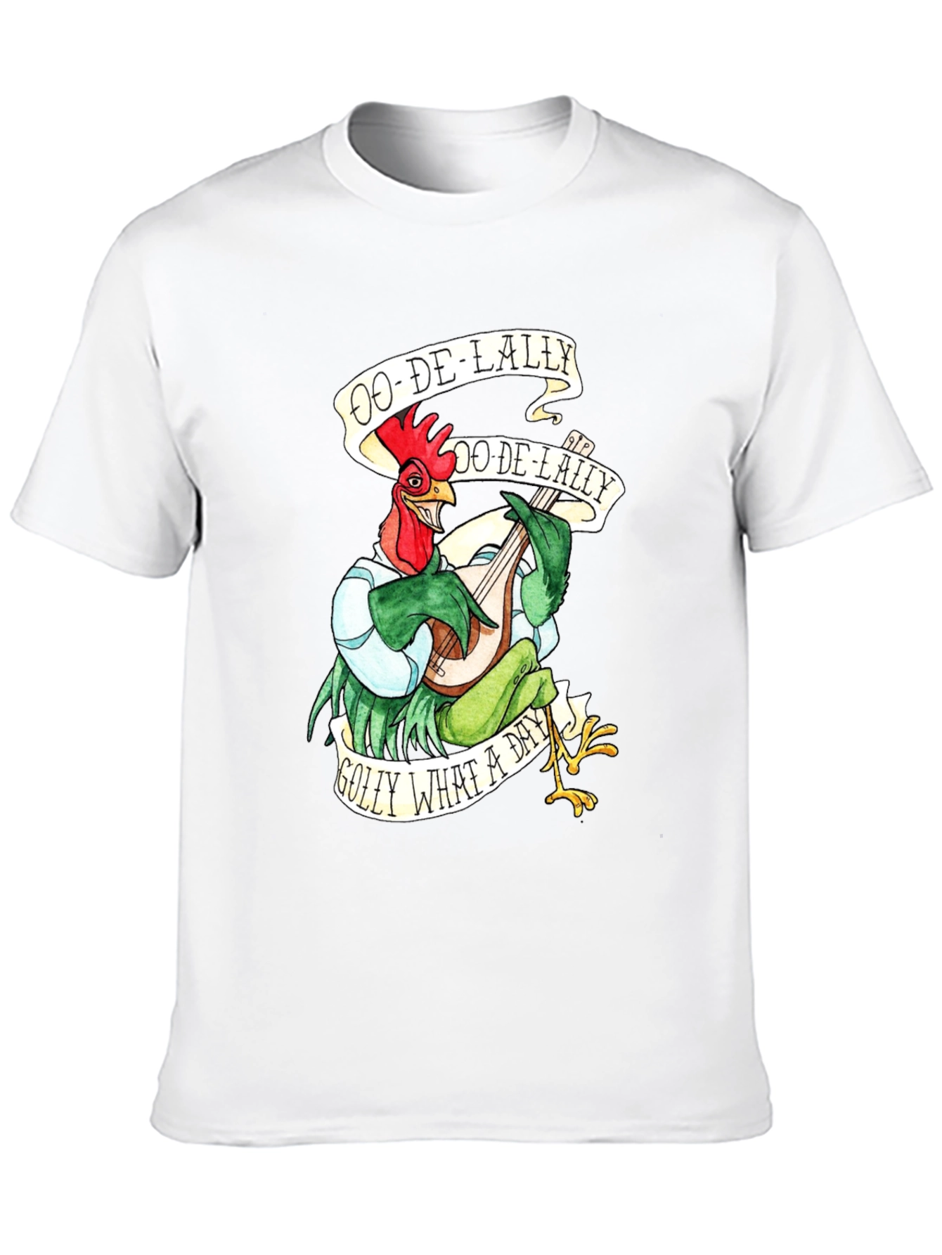 Ooh-De-Lally Robin Hood Rooster Graphic Tee
