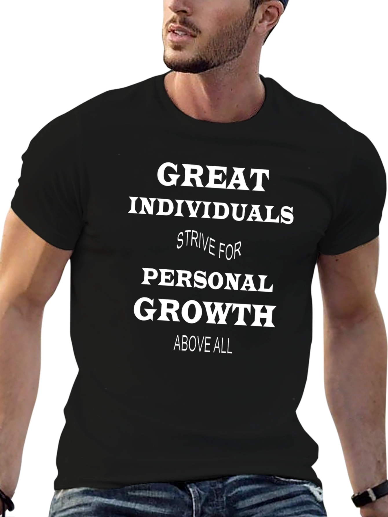 Growth Mindset Black T-Shirt