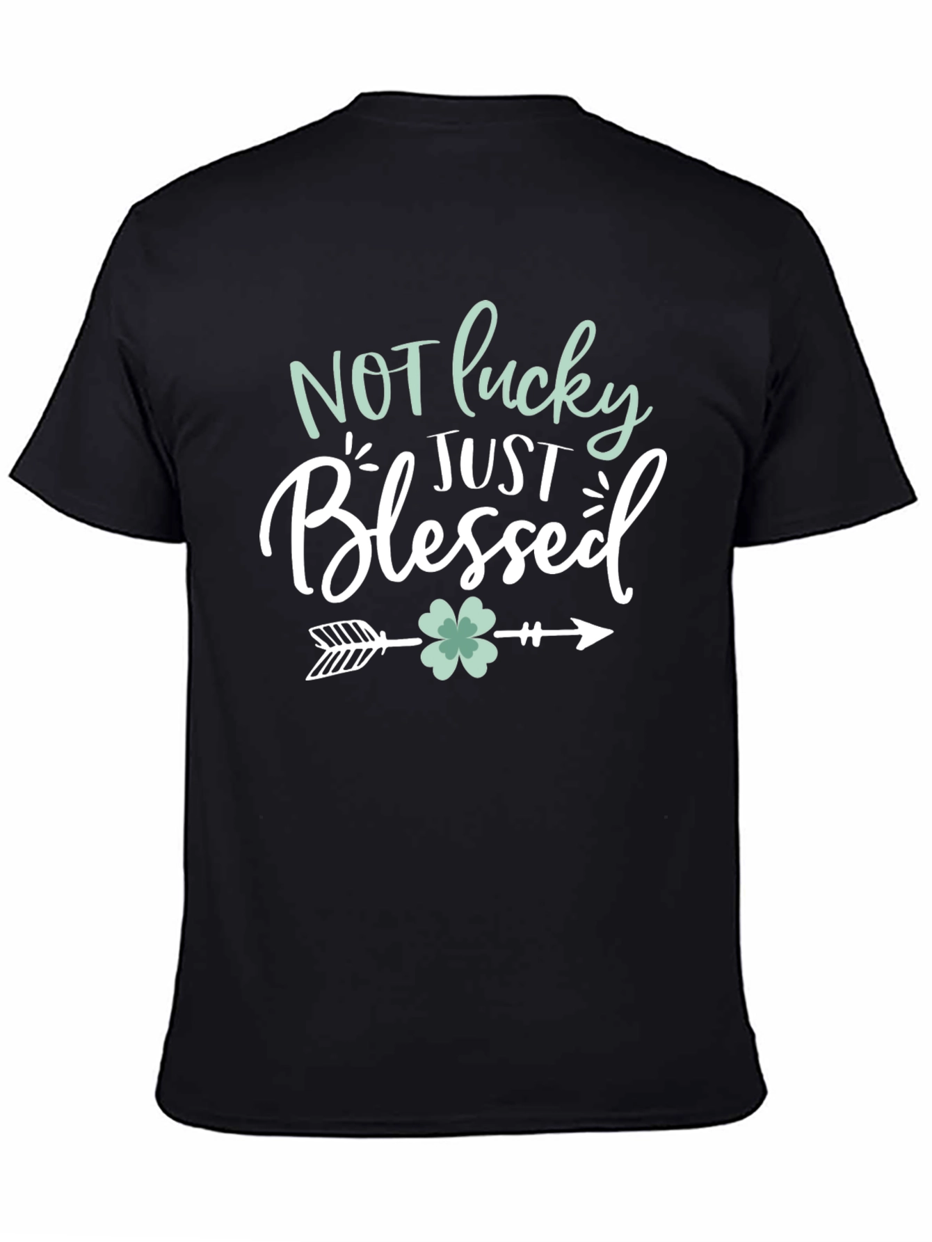 Blessed Graphic Tee - Lucky Clover Design