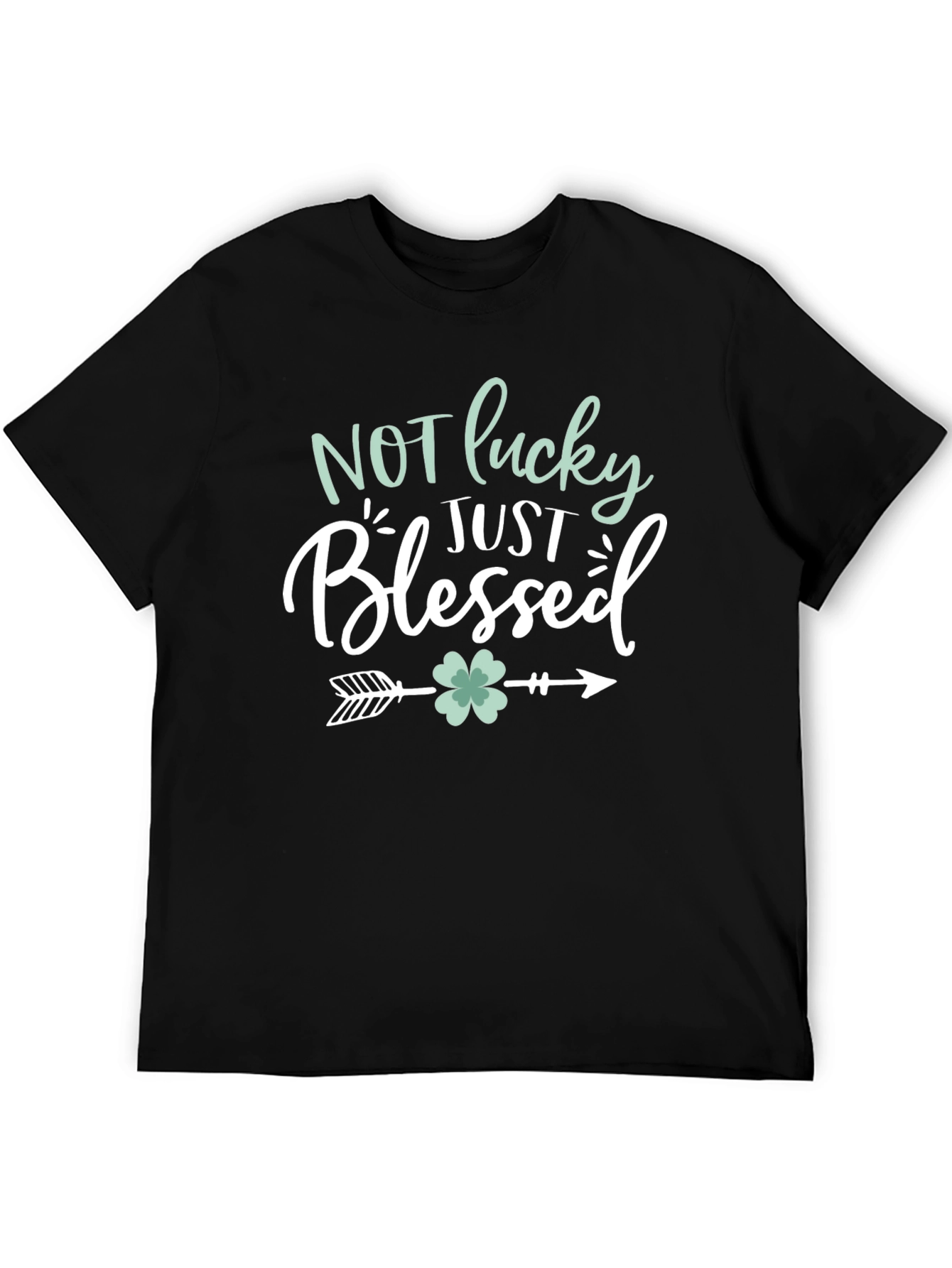 Blessed Graphic Tee - Lucky Clover Design