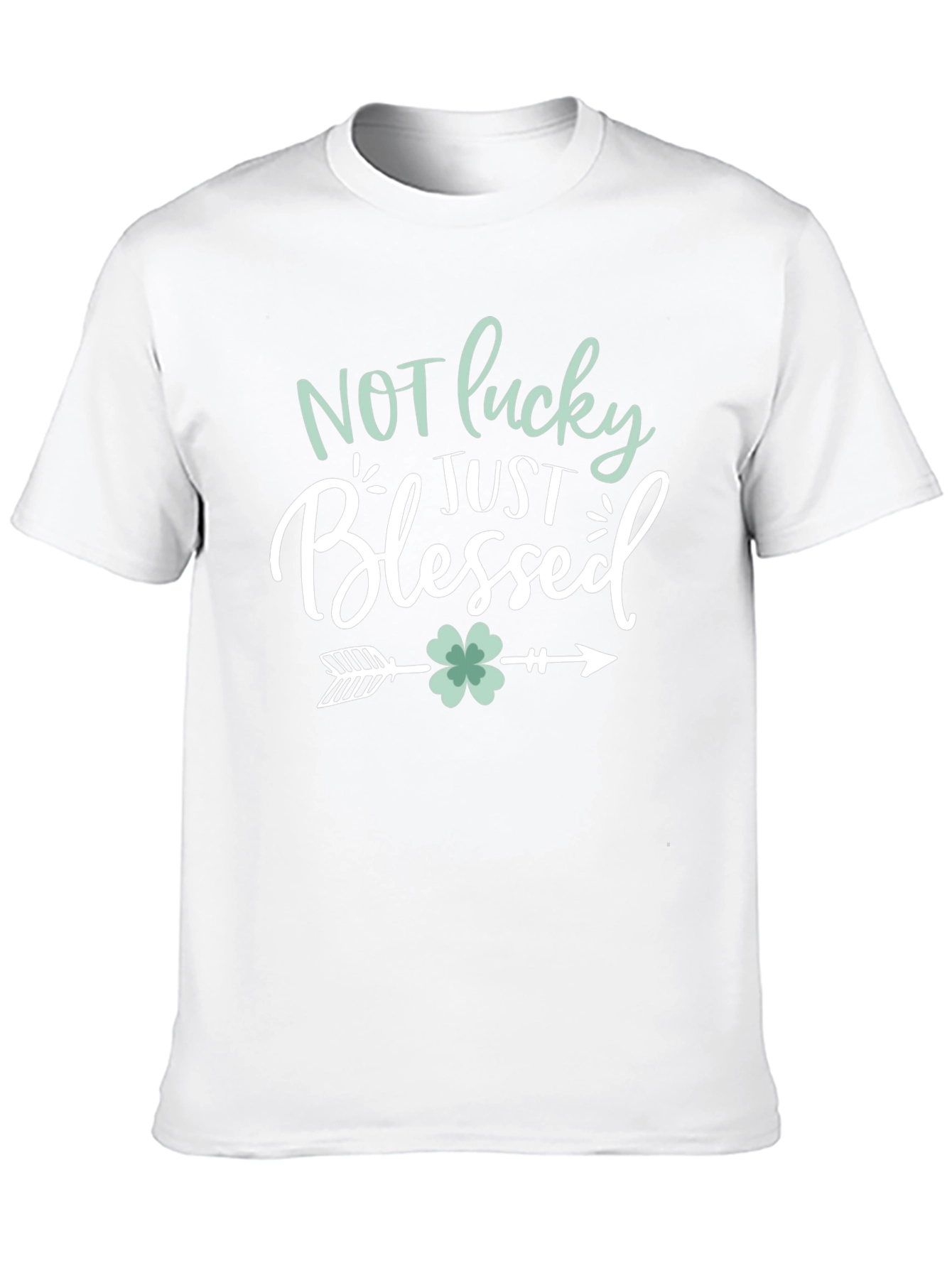 Blessed Graphic Tee - Lucky Clover Design