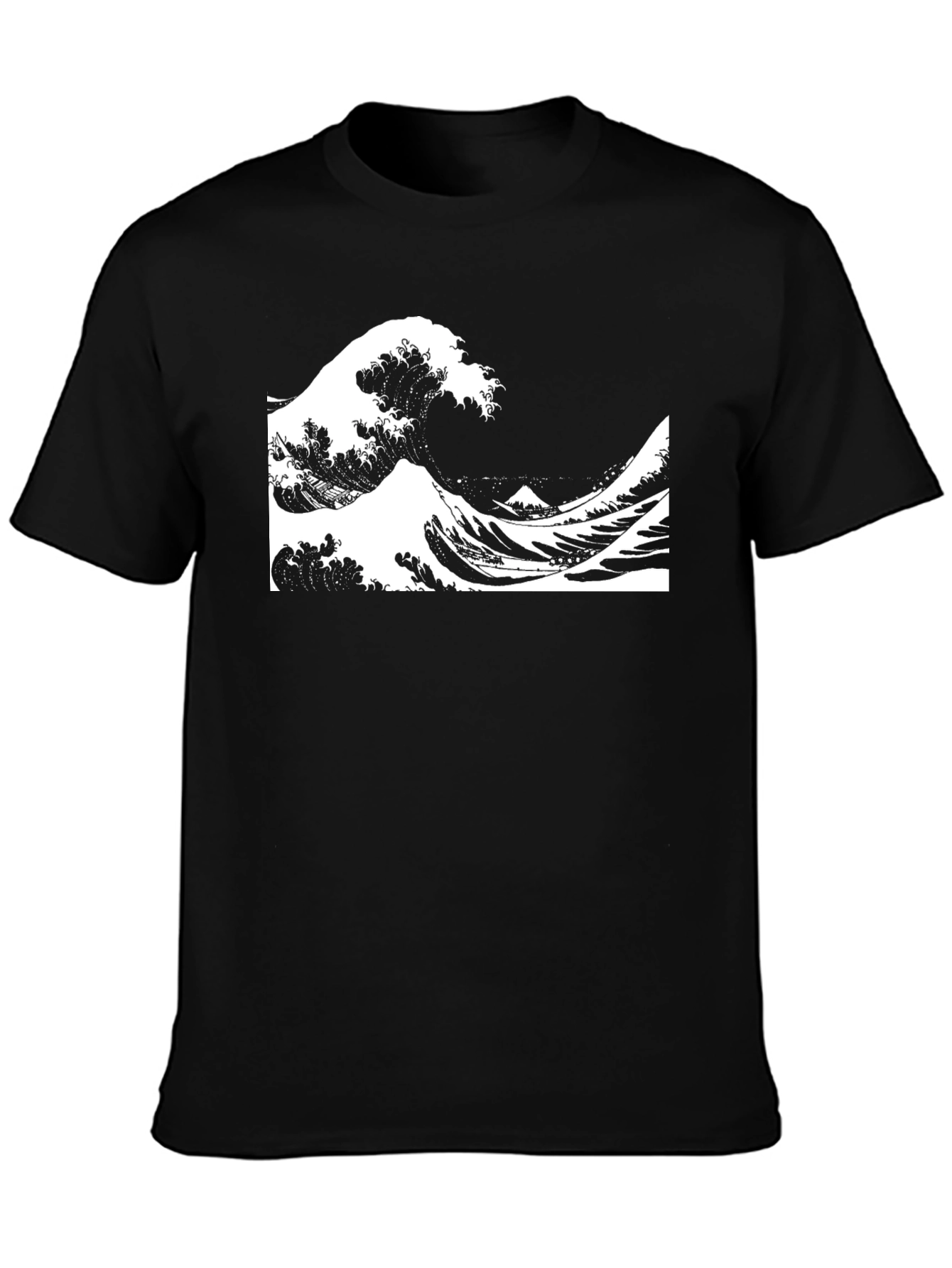 Great Wave Graphic Tee - Classic Japanese Art