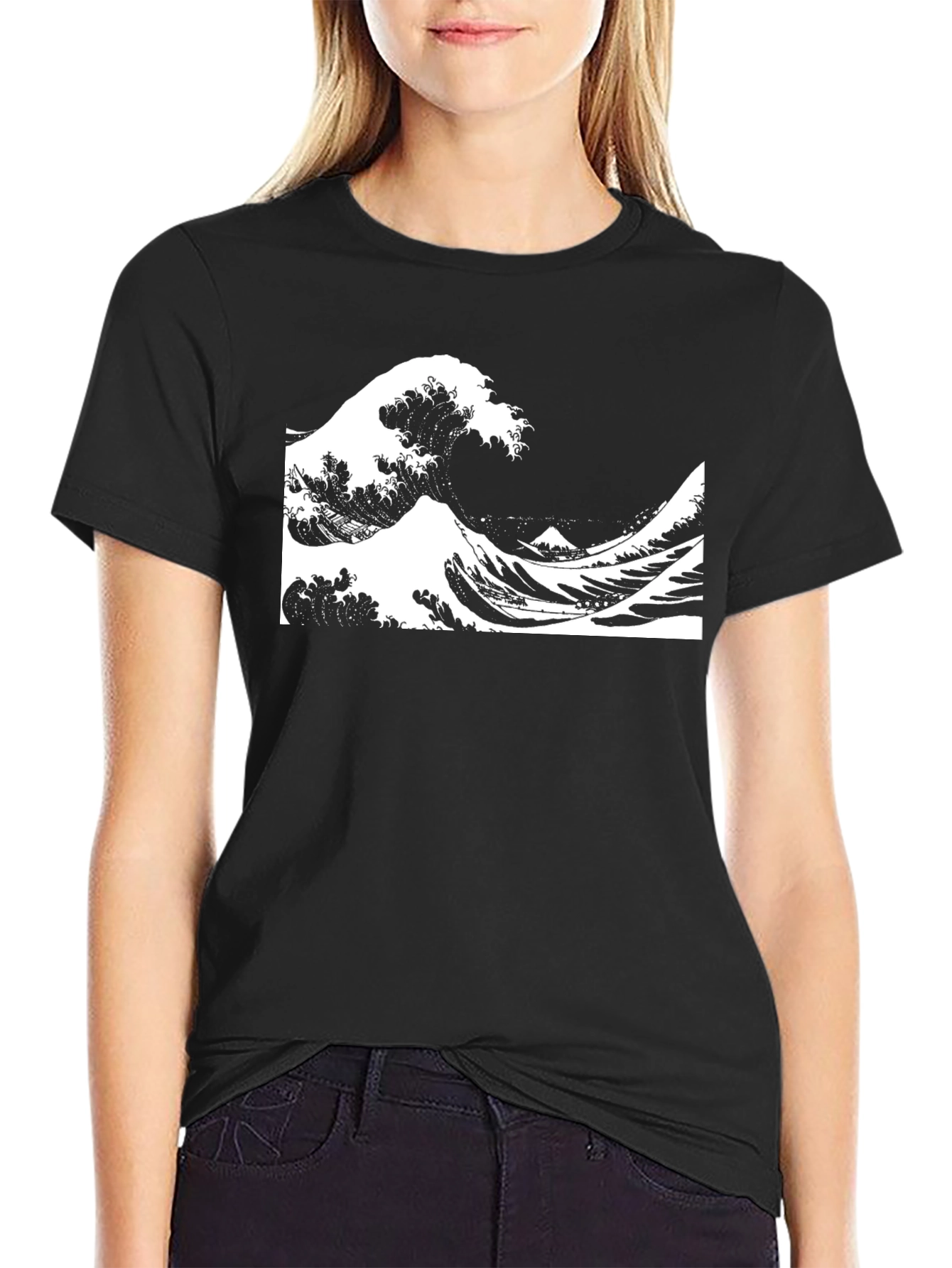Great Wave Graphic Tee - Classic Japanese Art
