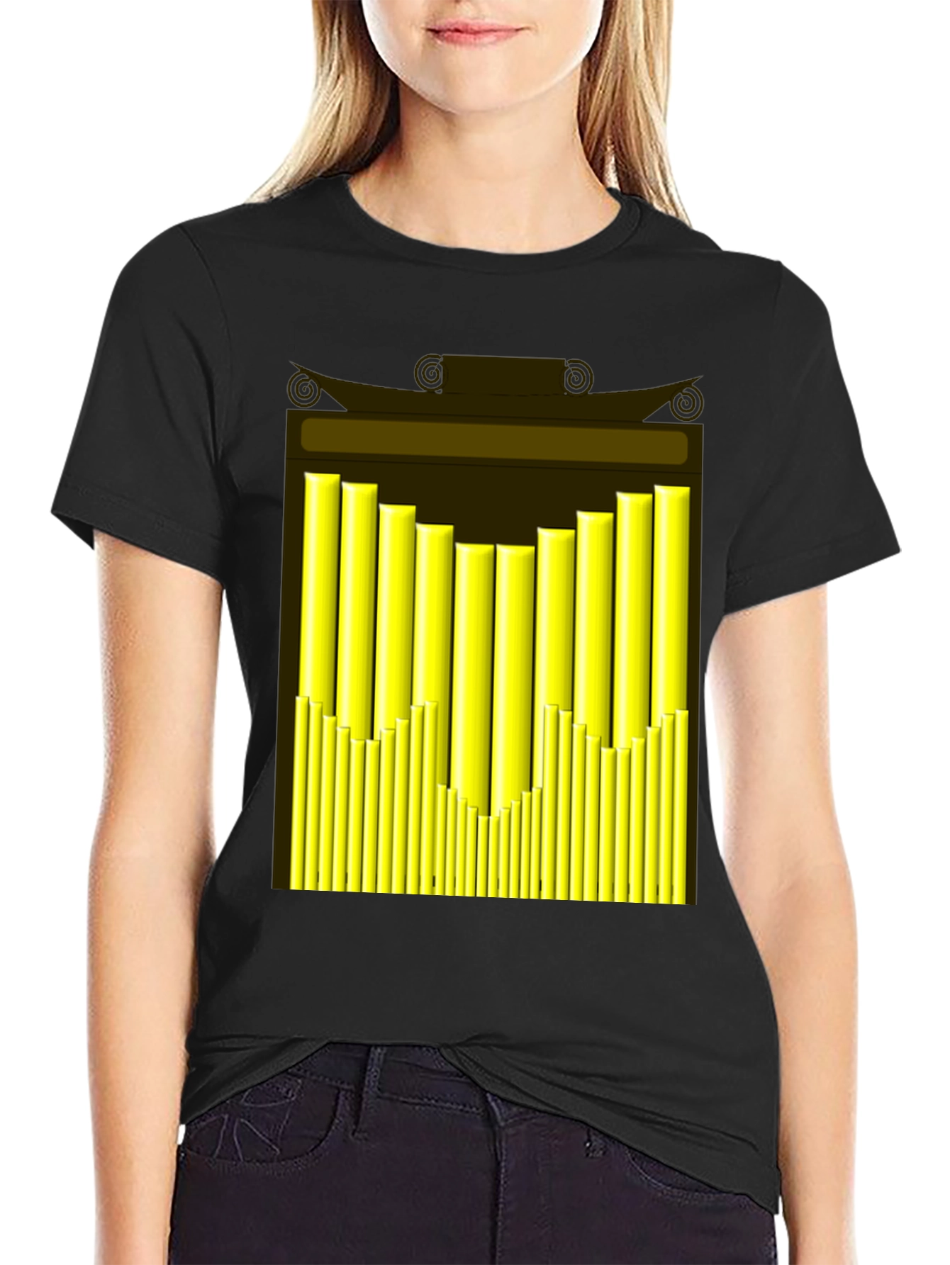 Graphic Equalizer Design T-Shirt