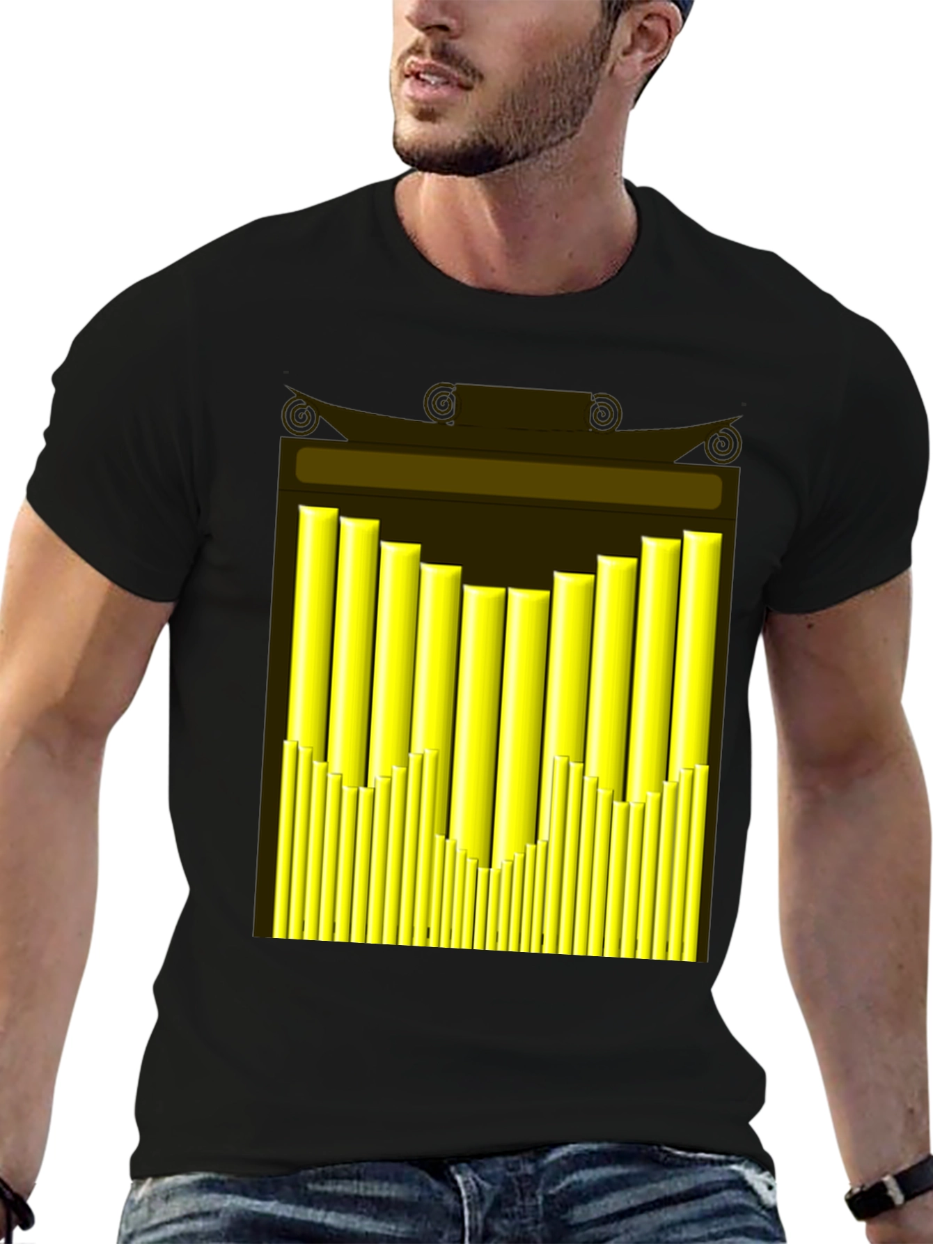Graphic Equalizer Design T-Shirt