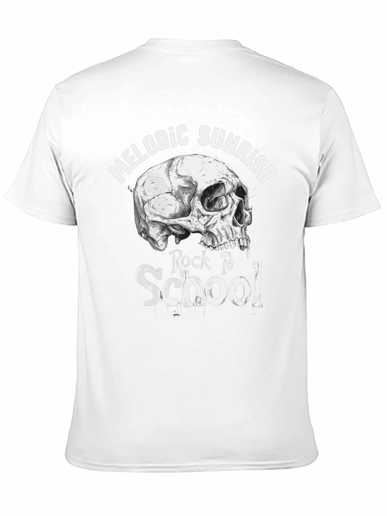 Melodic Sunrise Rock To School Graphic T-Shirt