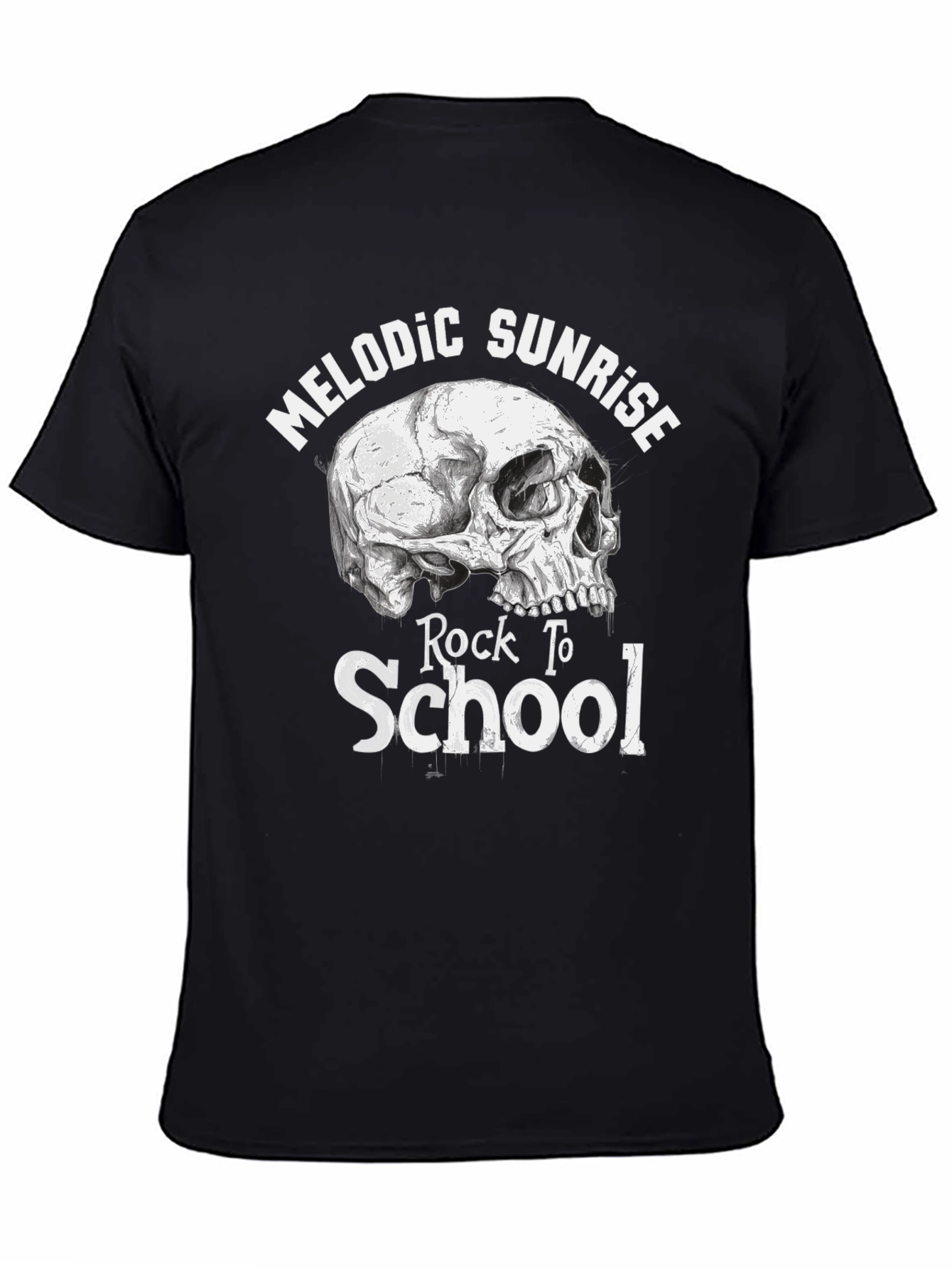 Melodic Sunrise Rock To School Graphic T-Shirt
