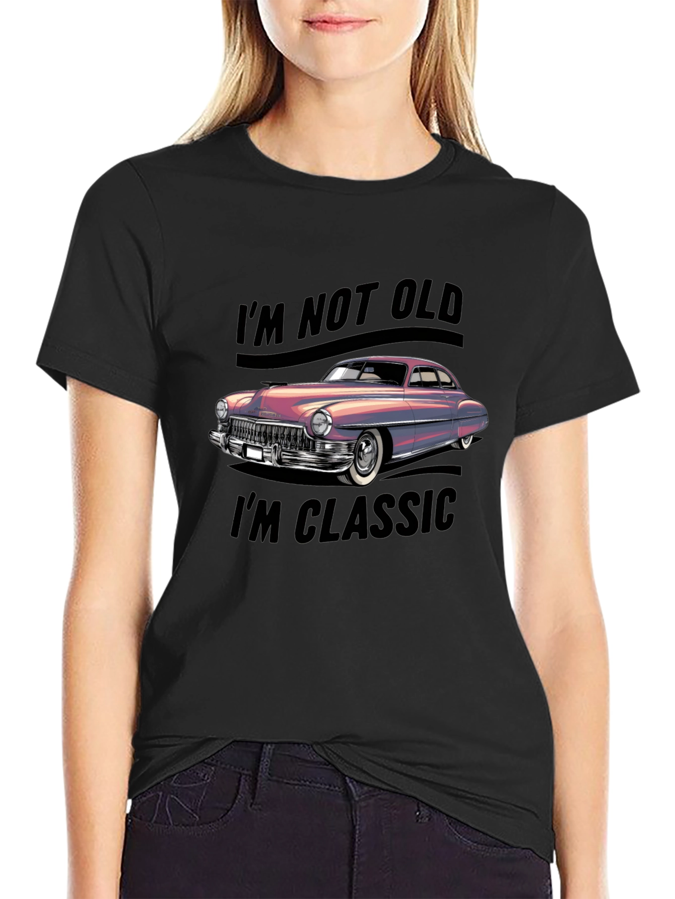 Im Not Old Im Classic Car Graphic Tee