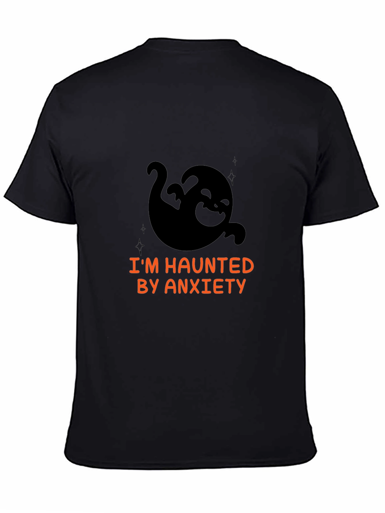 Haunted by Anxiety Graphic Tee - Soft Cotton Blend