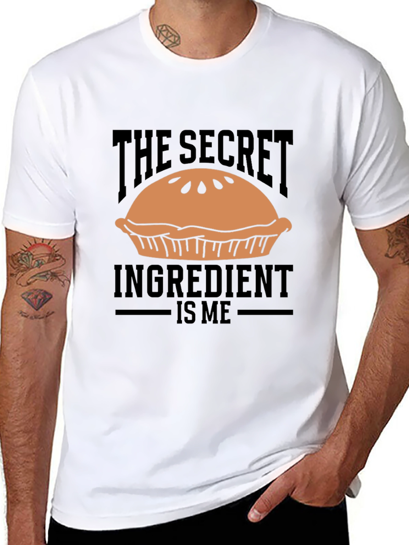 Secret Ingredient Pie Humor T-Shirt