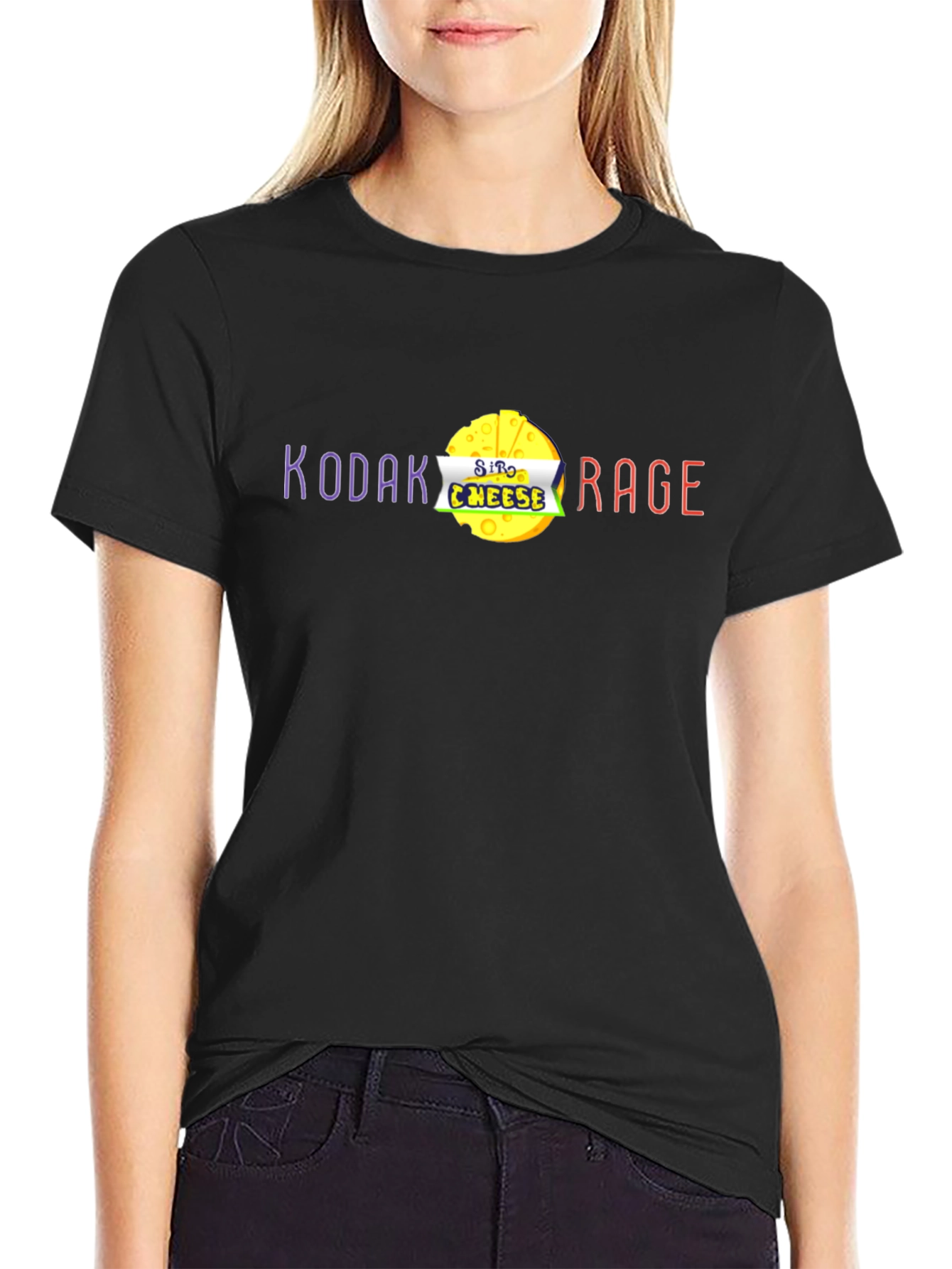 Kodak Siro Cheese Rage Black T-Shirt