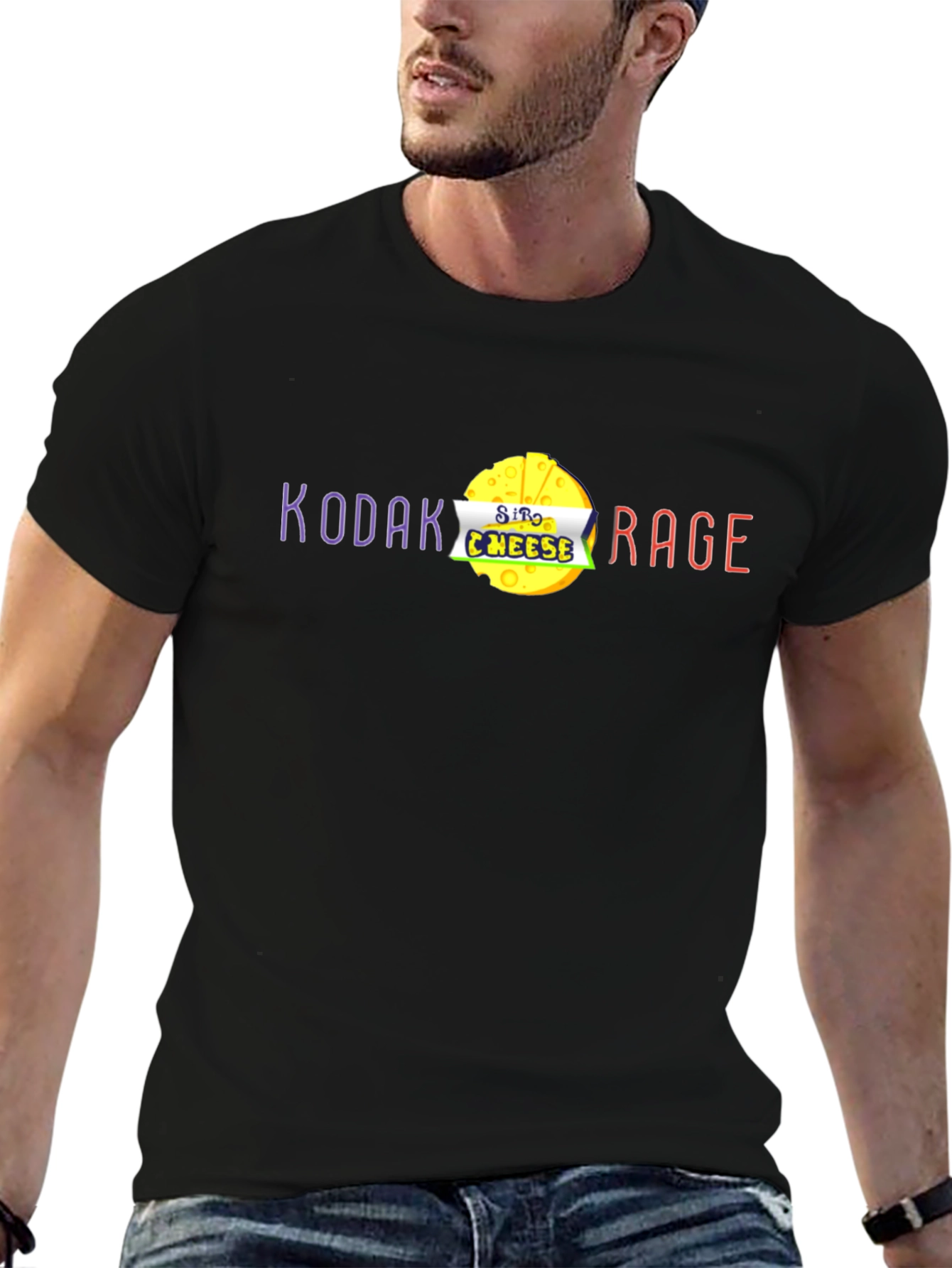 Kodak Siro Cheese Rage Black T-Shirt