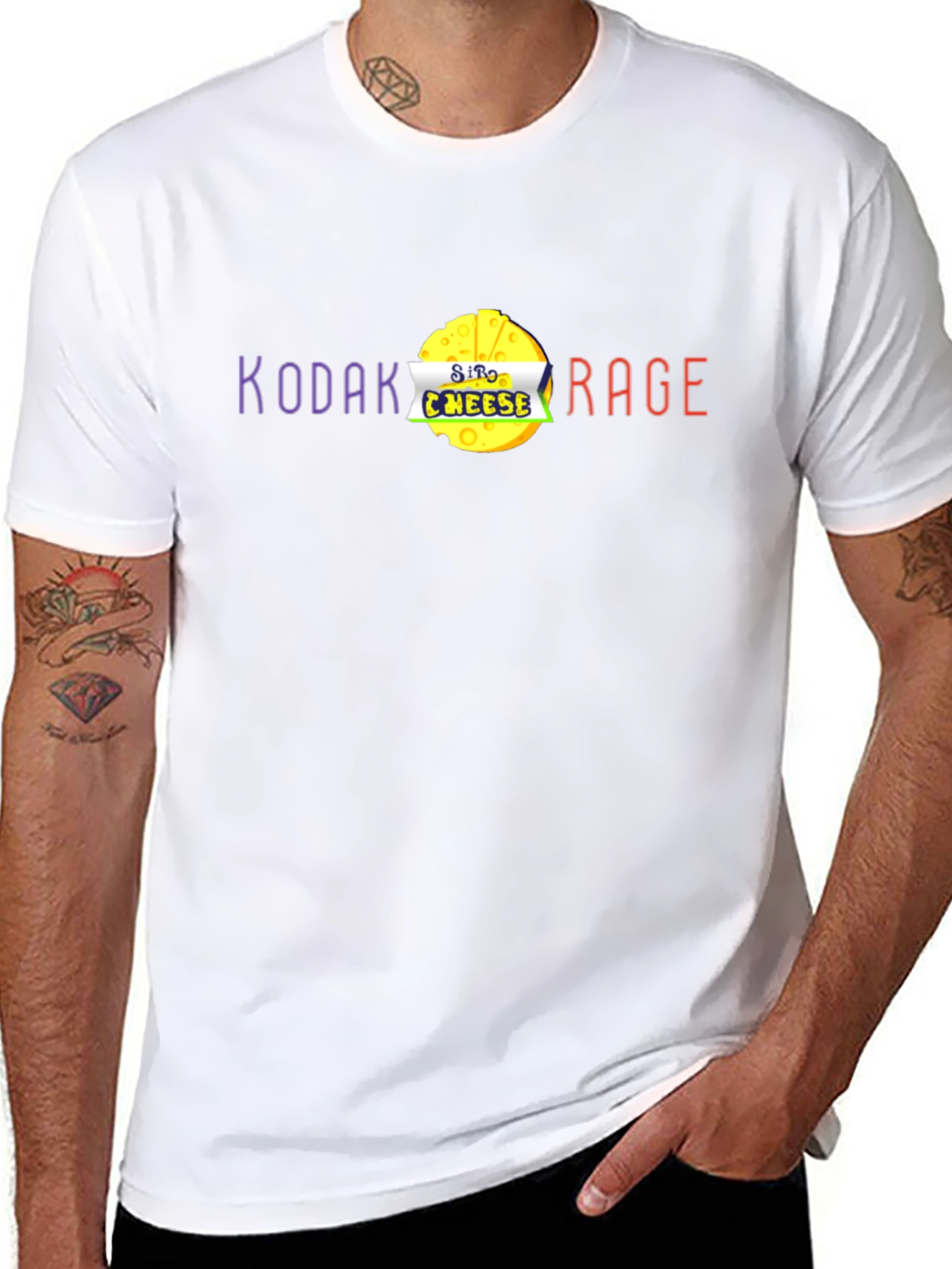 Kodak Siro Cheese Rage Black T-Shirt