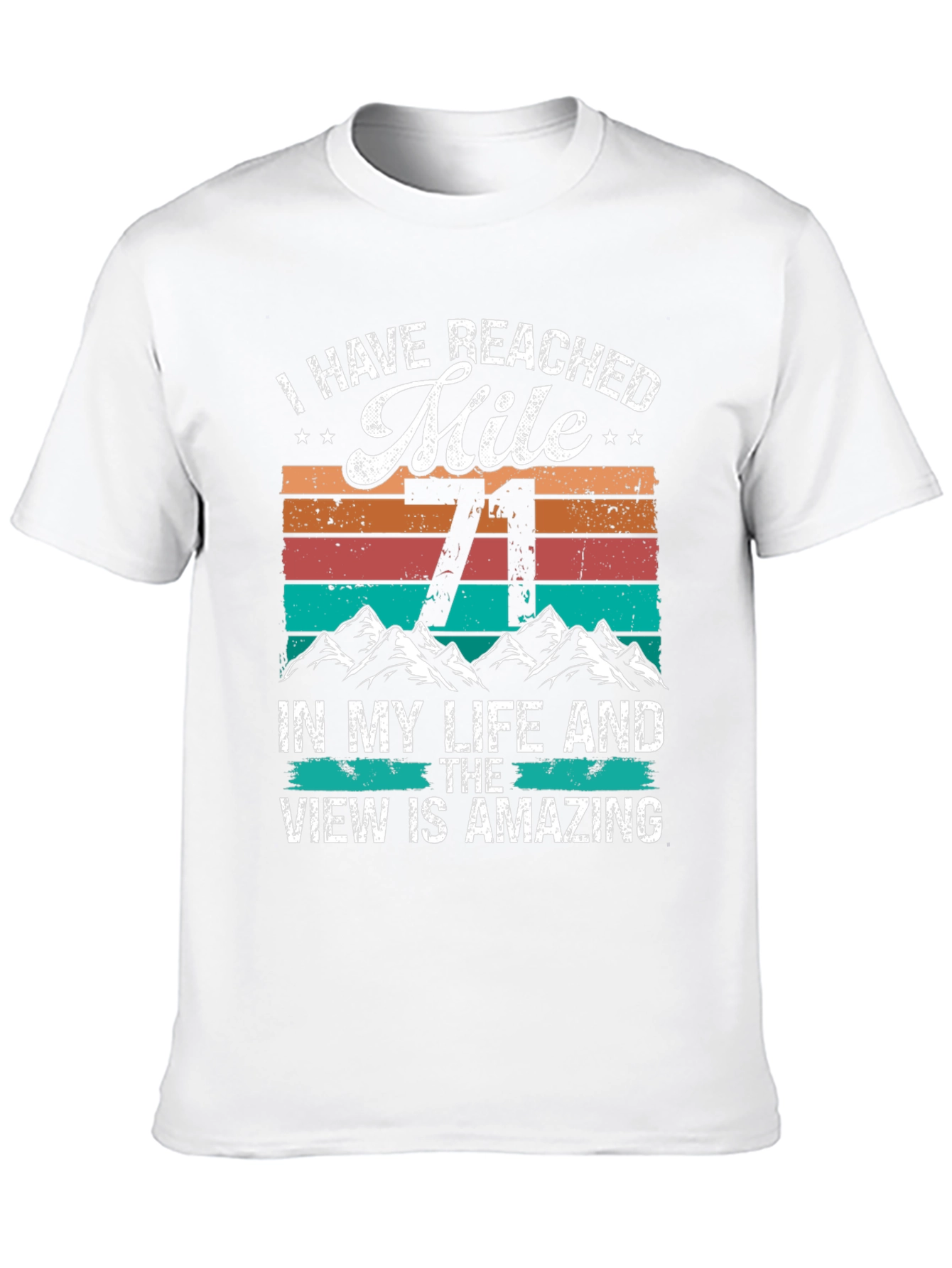 71st Birthday Milestone T-Shirt