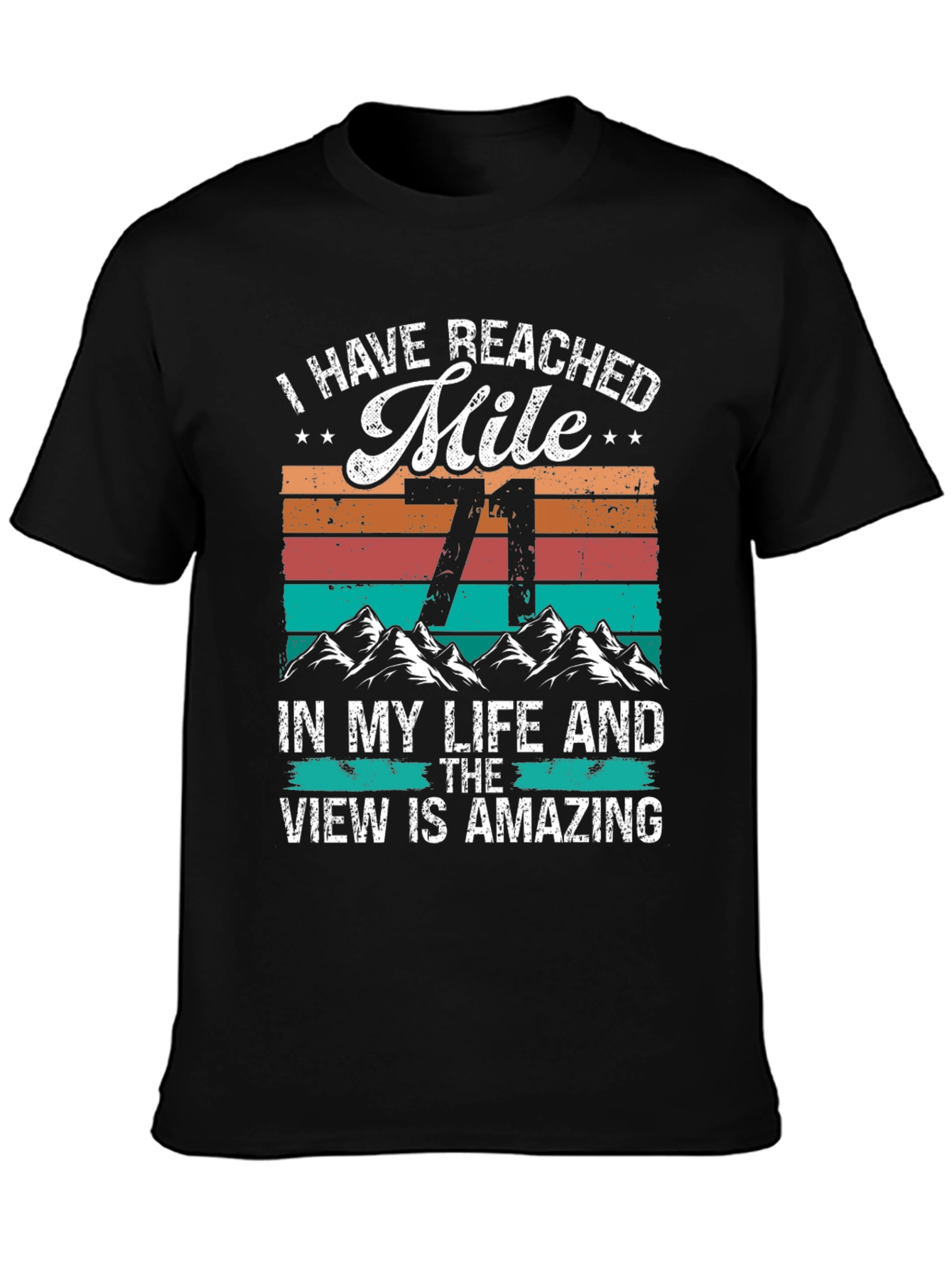 71st Birthday Milestone T-Shirt