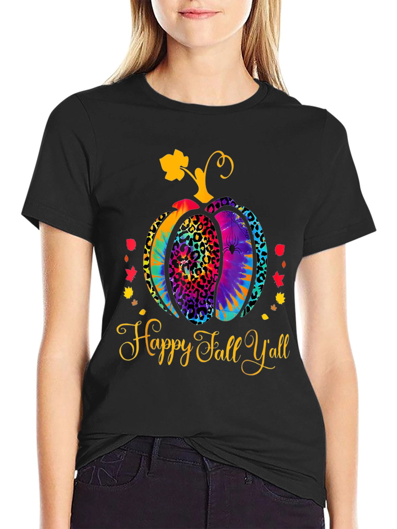 Happy Fall Yall Pumpkin T-Shirt