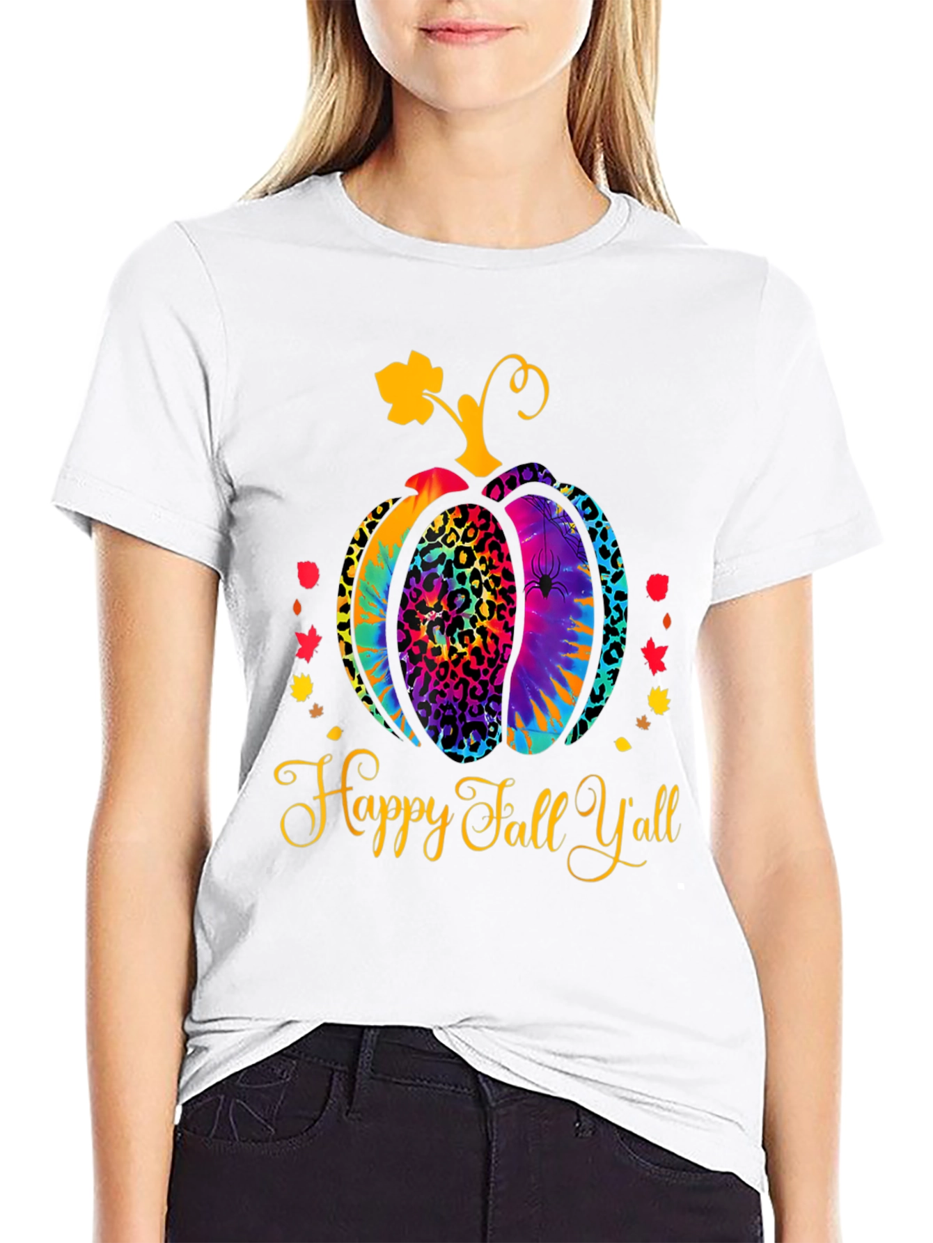 Happy Fall Yall Pumpkin T-Shirt