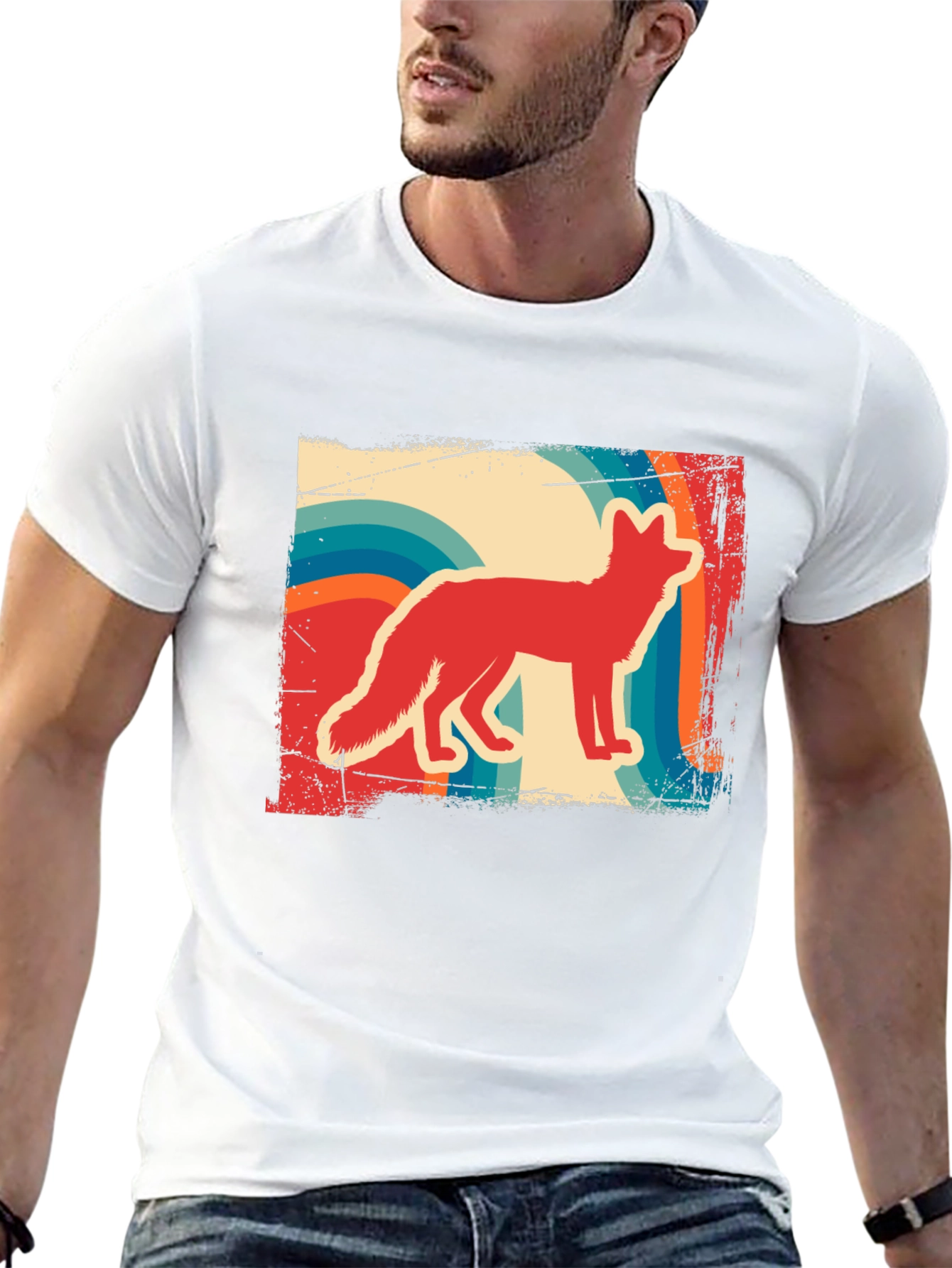 Retro Fox Graphic Tee