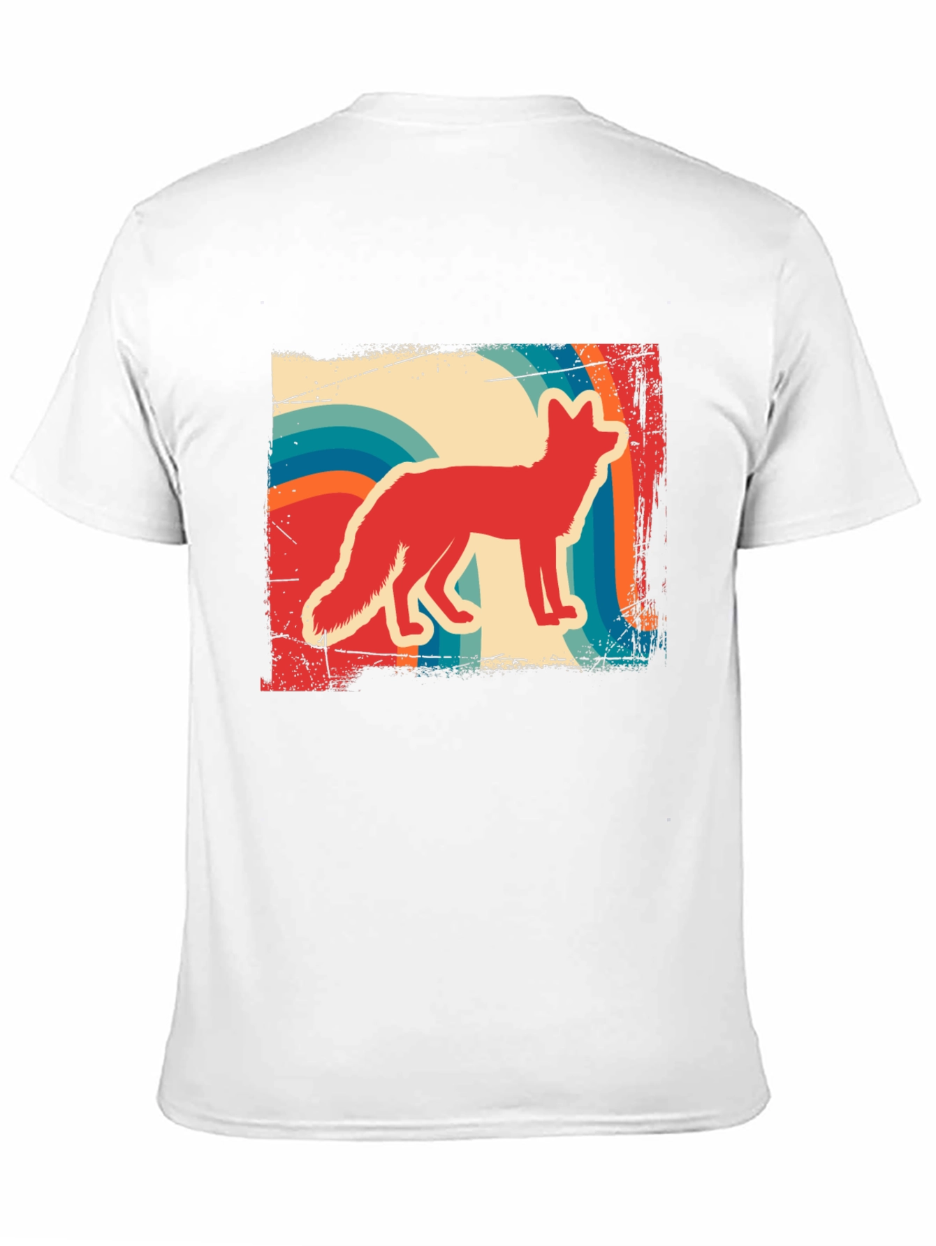 Retro Fox Graphic Tee