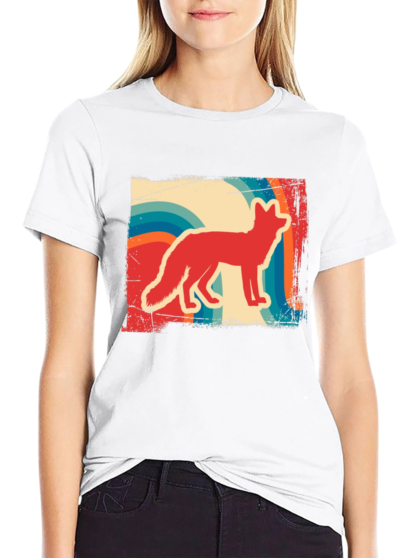 Retro Fox Graphic Tee