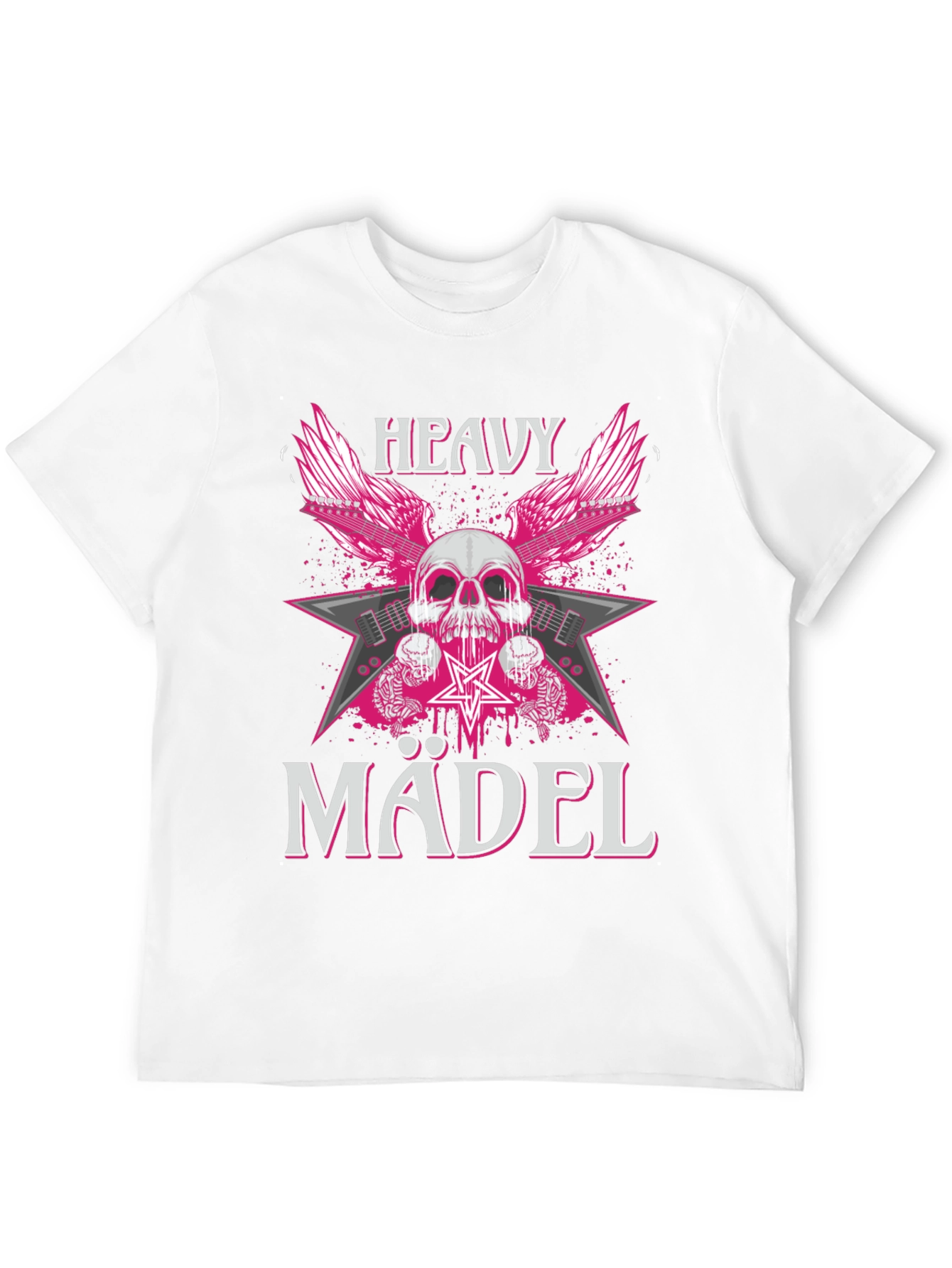 Heavy Mädel Graphic Tee - Rocker T-Shirt