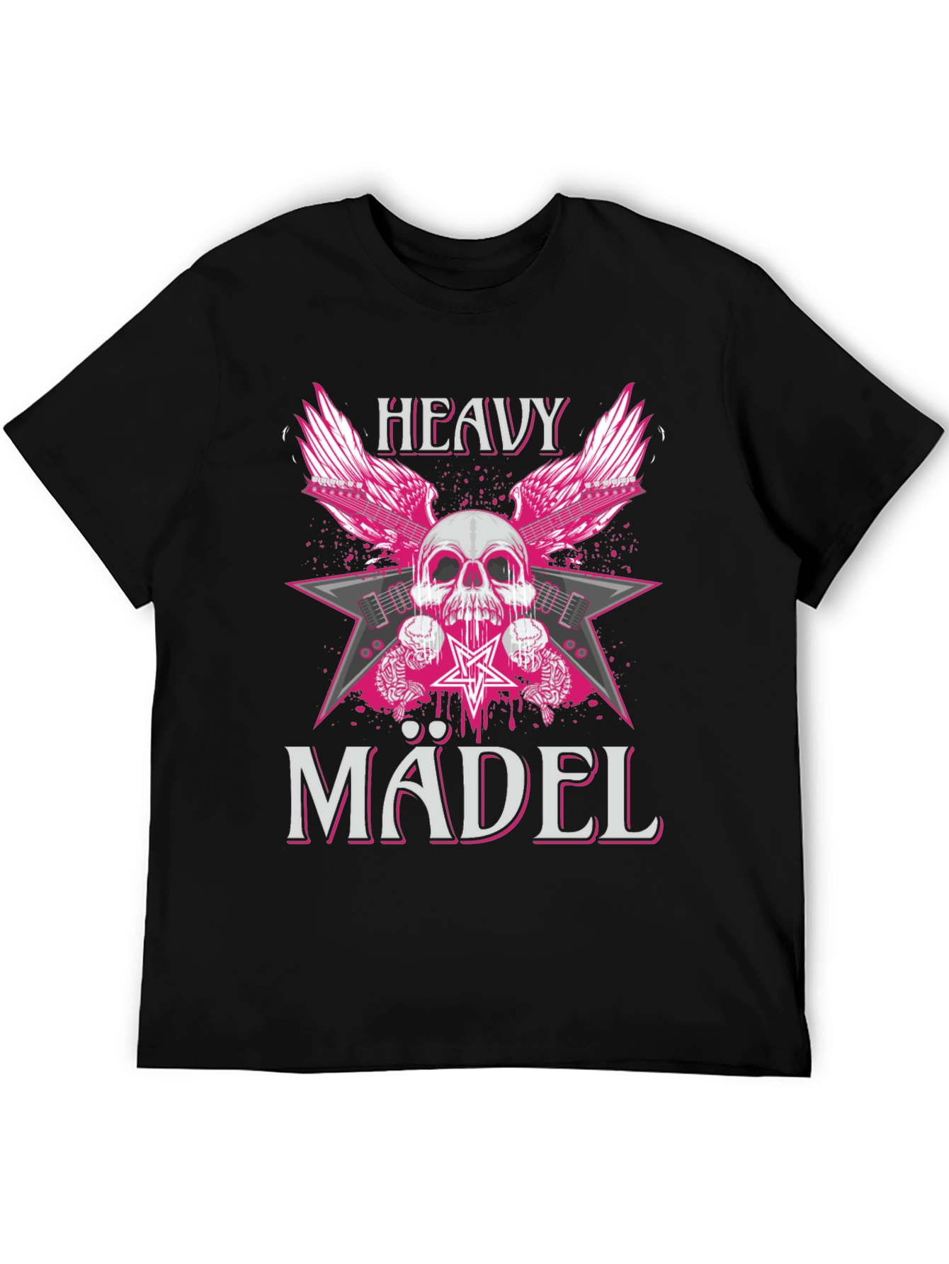 Heavy Mädel Graphic Tee - Rocker T-Shirt