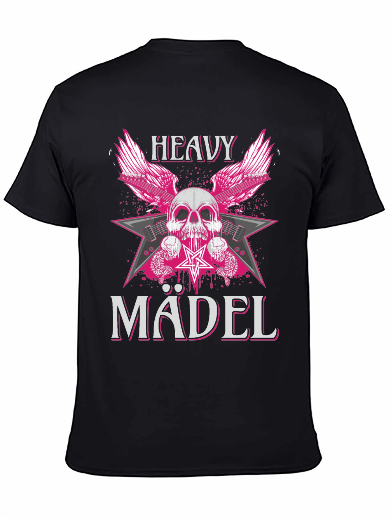 Heavy Mädel Graphic Tee - Rocker T-Shirt