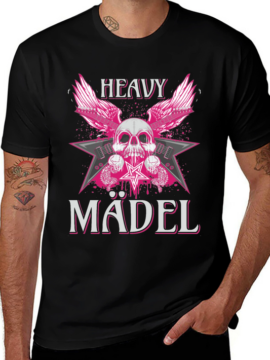 Heavy Mädel Graphic Tee - Rocker T-Shirt