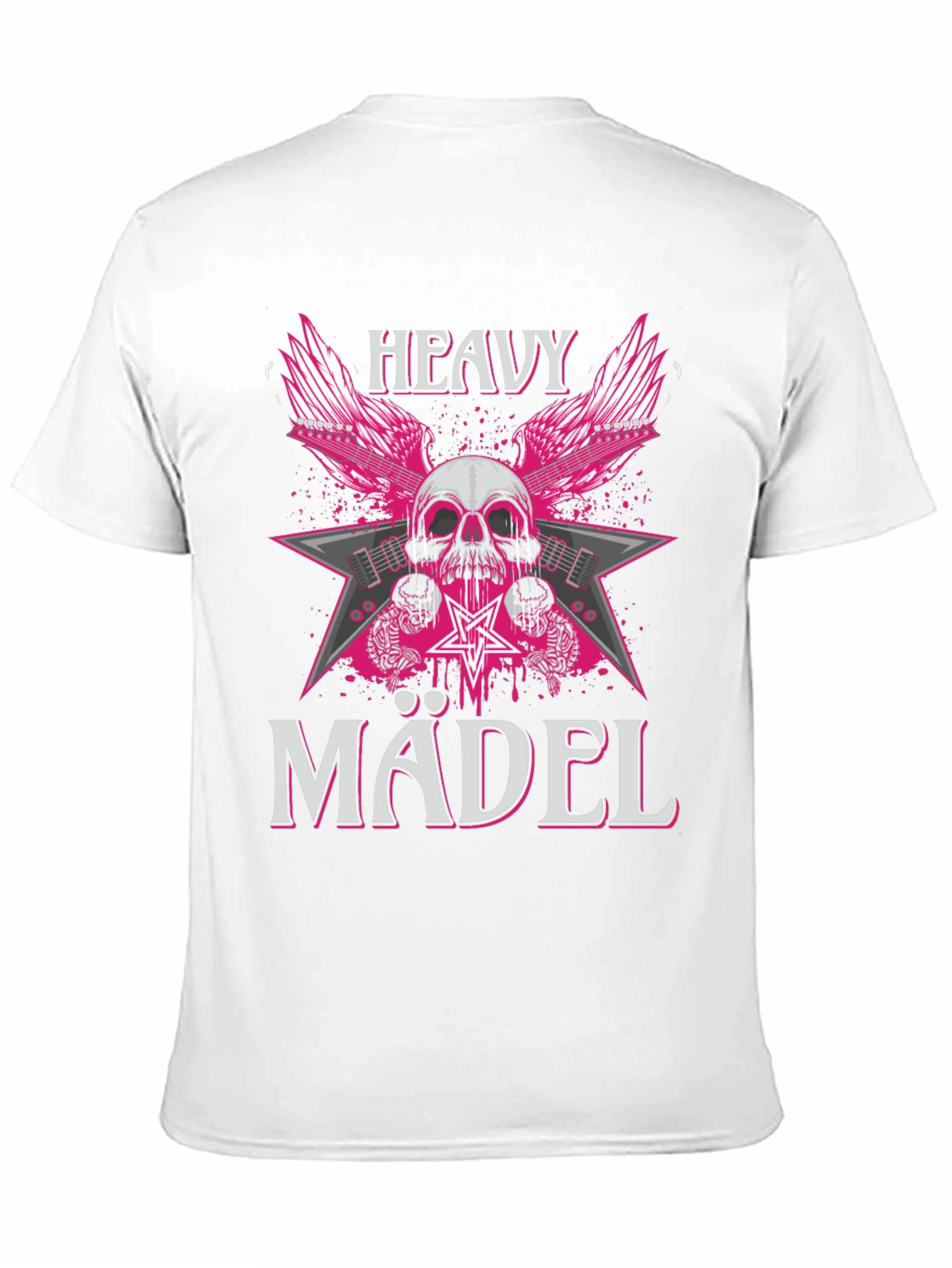 Heavy Mädel Graphic Tee - Rocker T-Shirt
