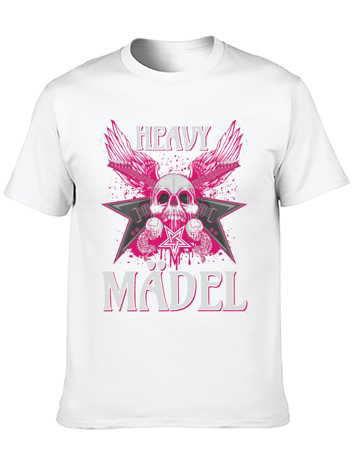 Heavy Mädel Graphic Tee - Rocker T-Shirt