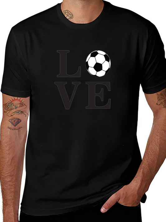 Love Soccer Graphic T-Shirt