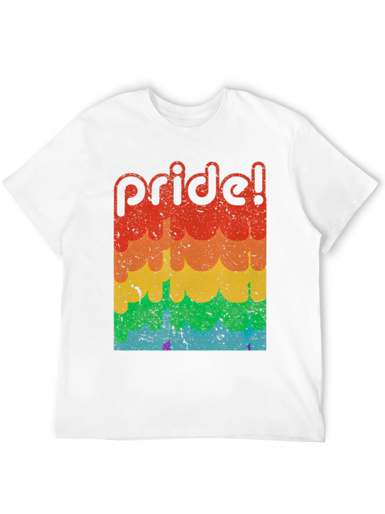 Retro Pride T-Shirt - LGBTQ+ Rainbow Tee