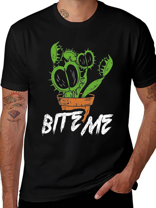 Bite Me Venus Flytrap Graphic T-Shirt