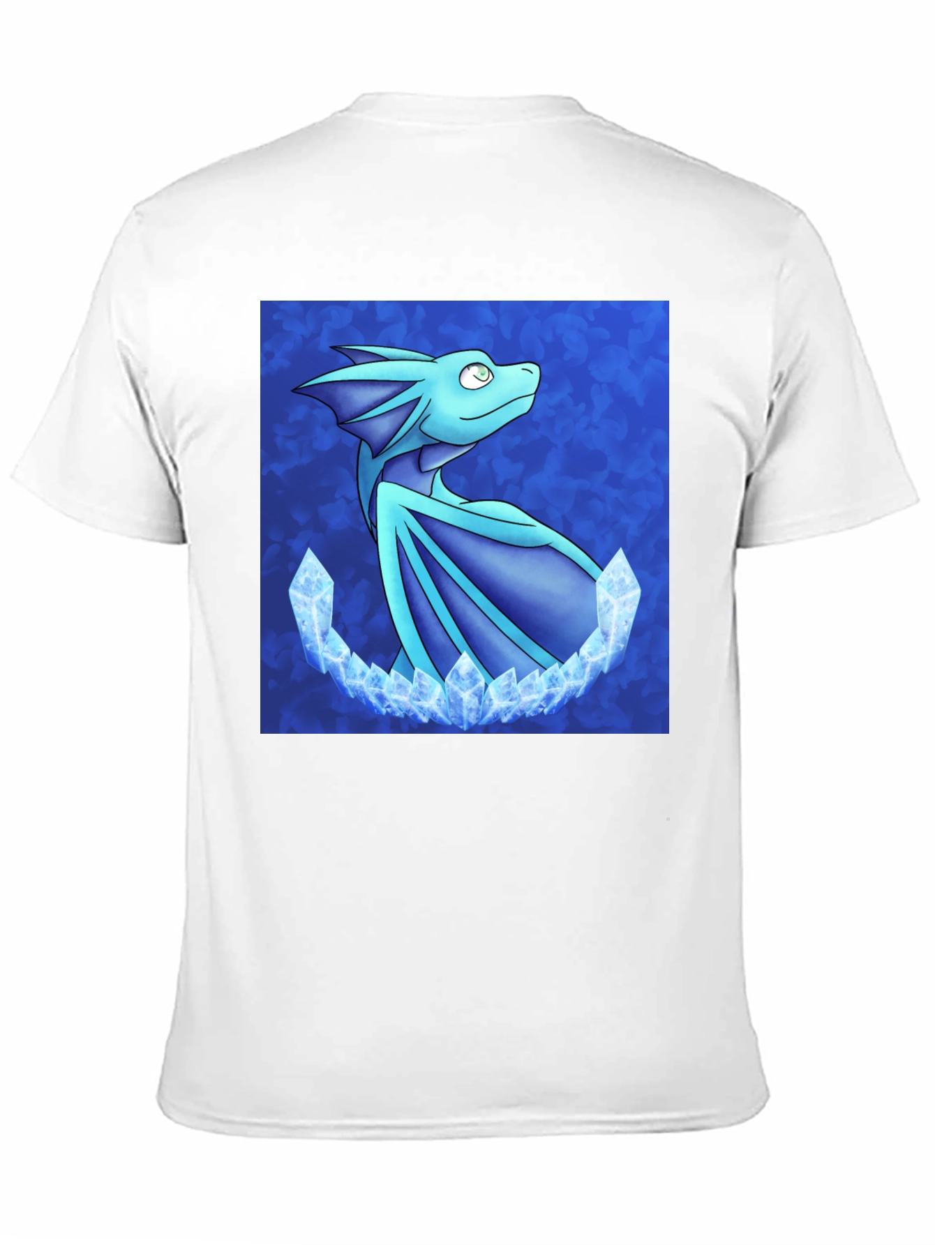 Dragon Crystal T-Shirt - Fantasy Art Tee