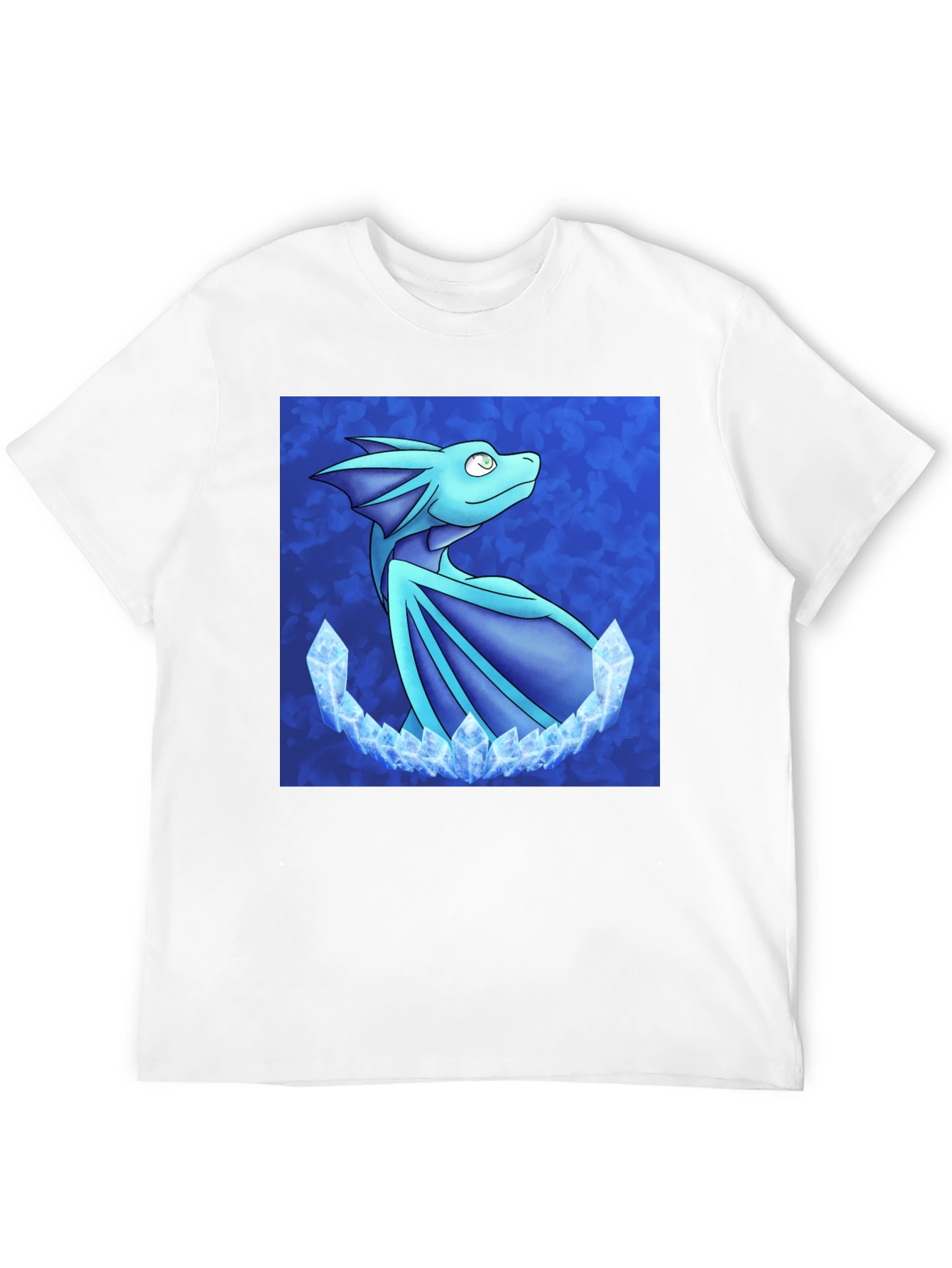Dragon Crystal T-Shirt - Fantasy Art Tee