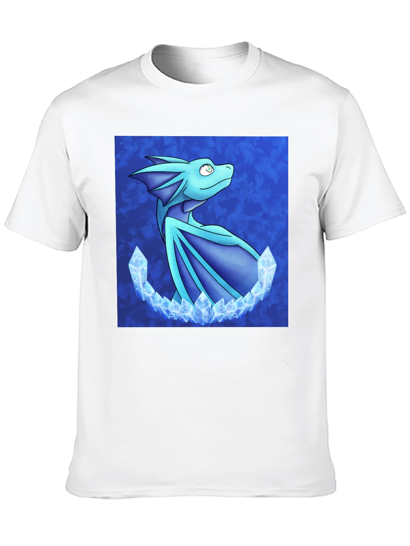 Dragon Crystal T-Shirt - Fantasy Art Tee