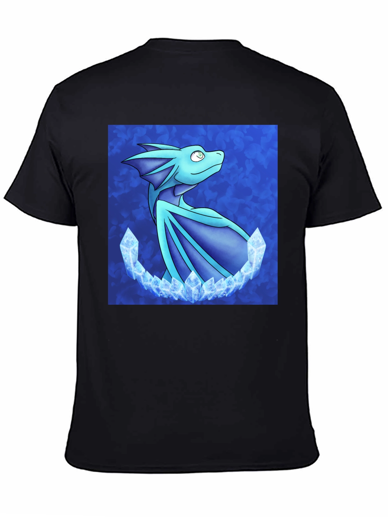 Dragon Crystal T-Shirt - Fantasy Art Tee