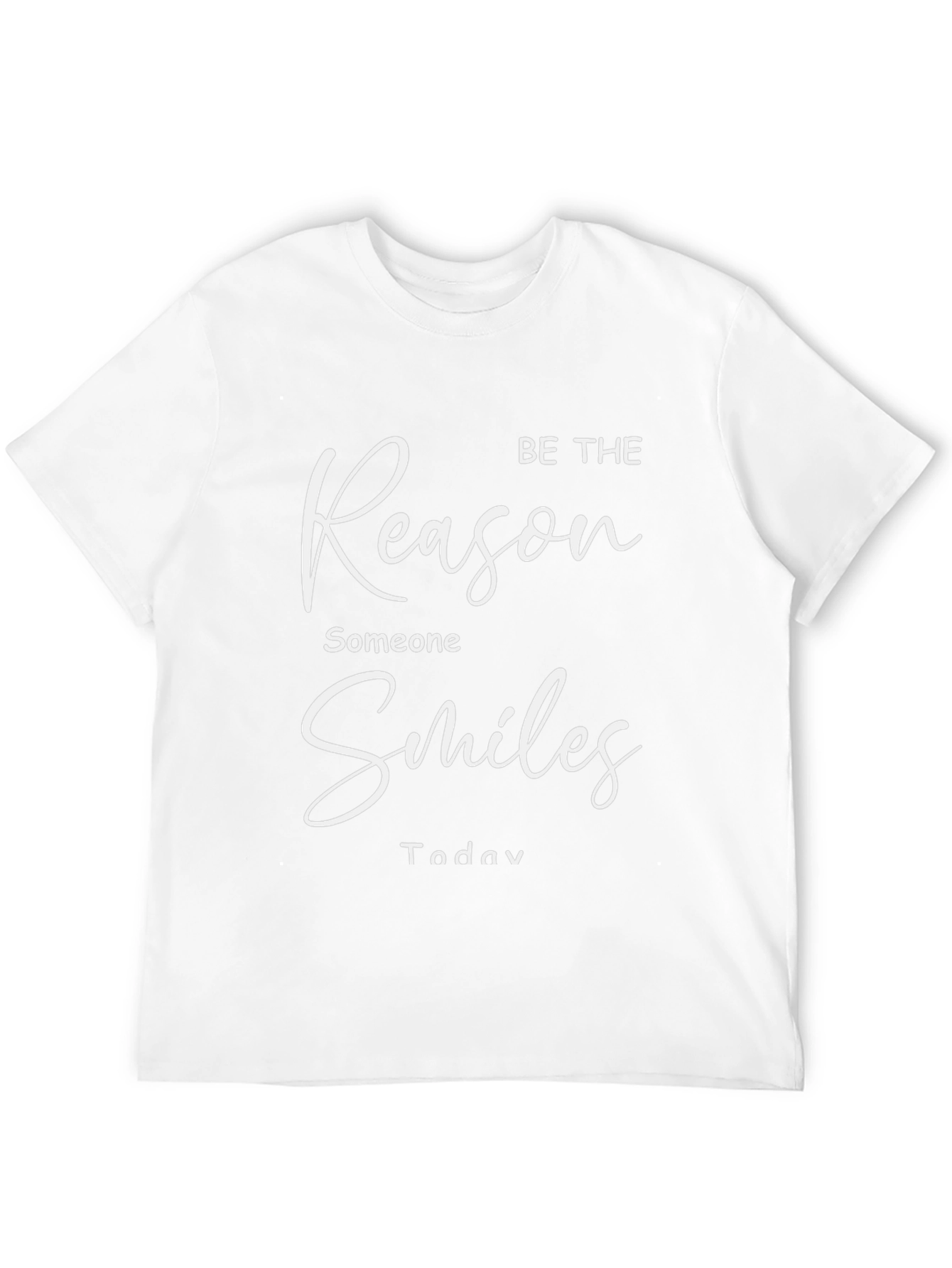 Be The Reason Someone Smiles T-Shirt - Black