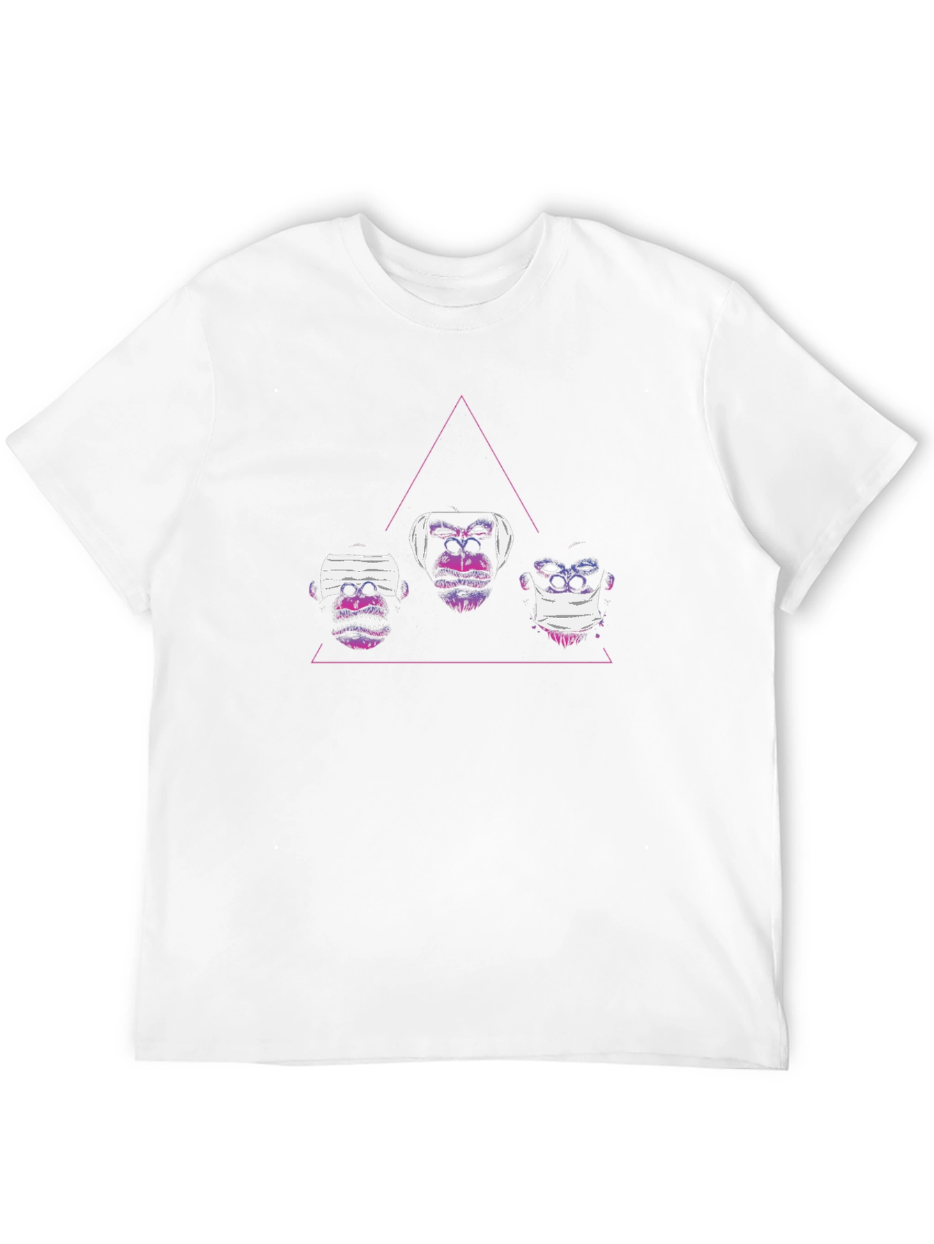 Three Monkeys Tee: Hear See Speak No Evil
