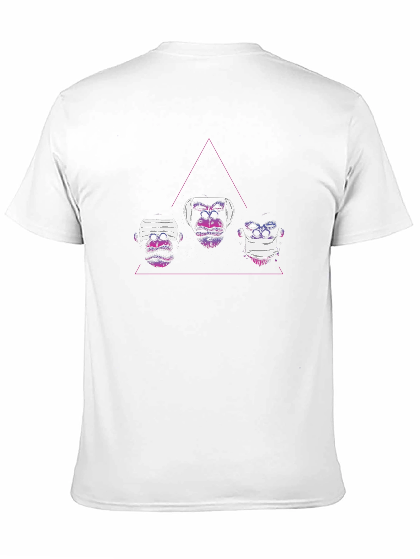 Three Monkeys Tee: Hear See Speak No Evil