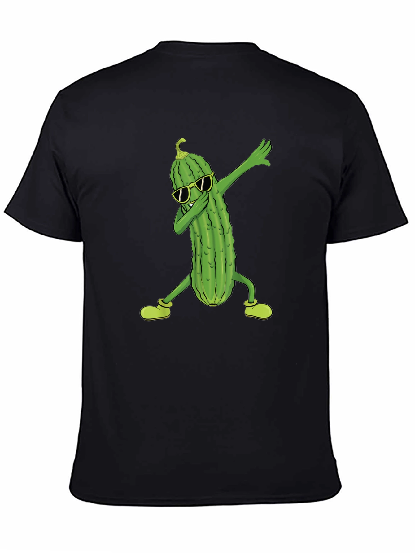 Dabbing Pickle T-Shirt - Cool & Funny Graphic Tee