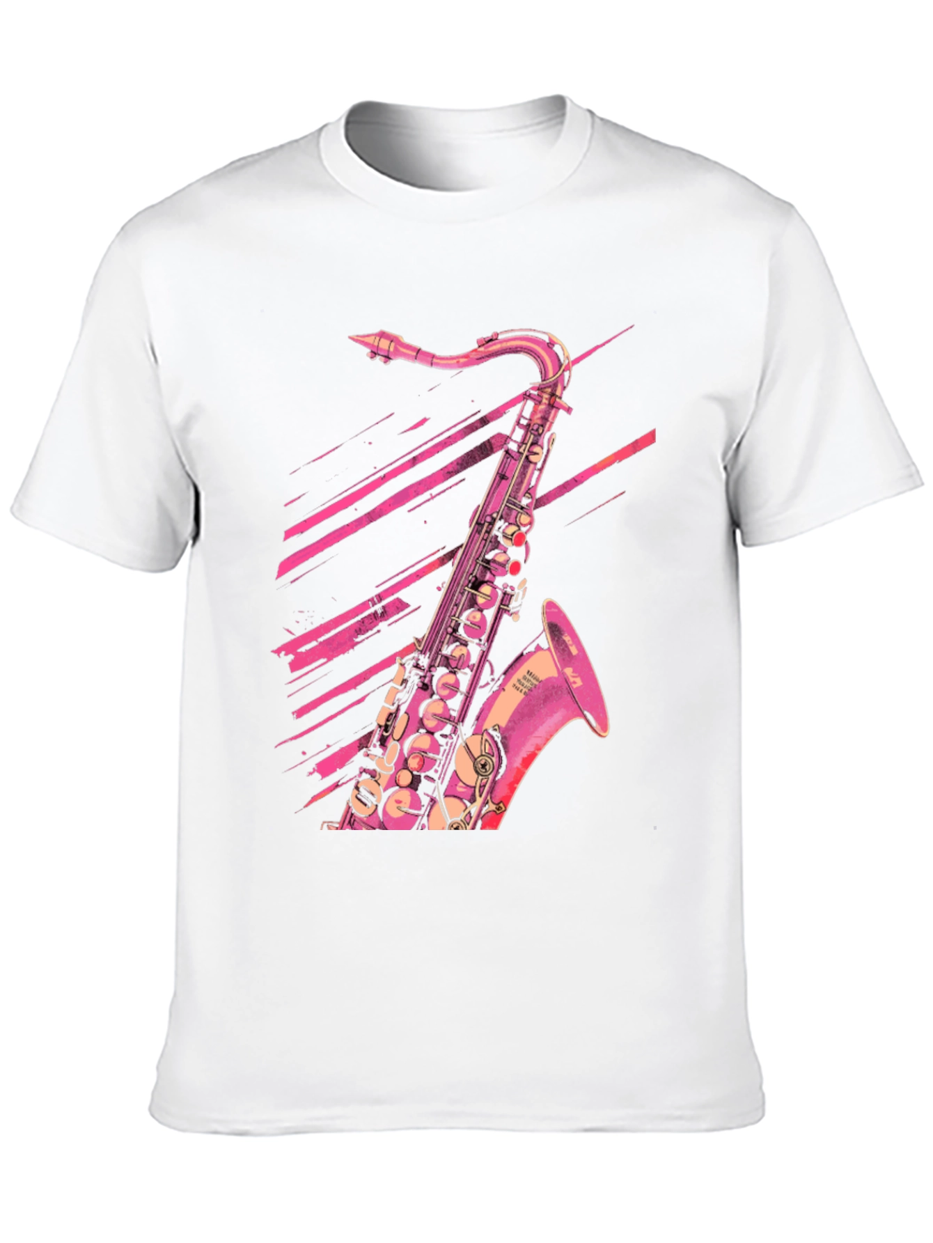 Saxophone Graphic Tee - Musicians Style