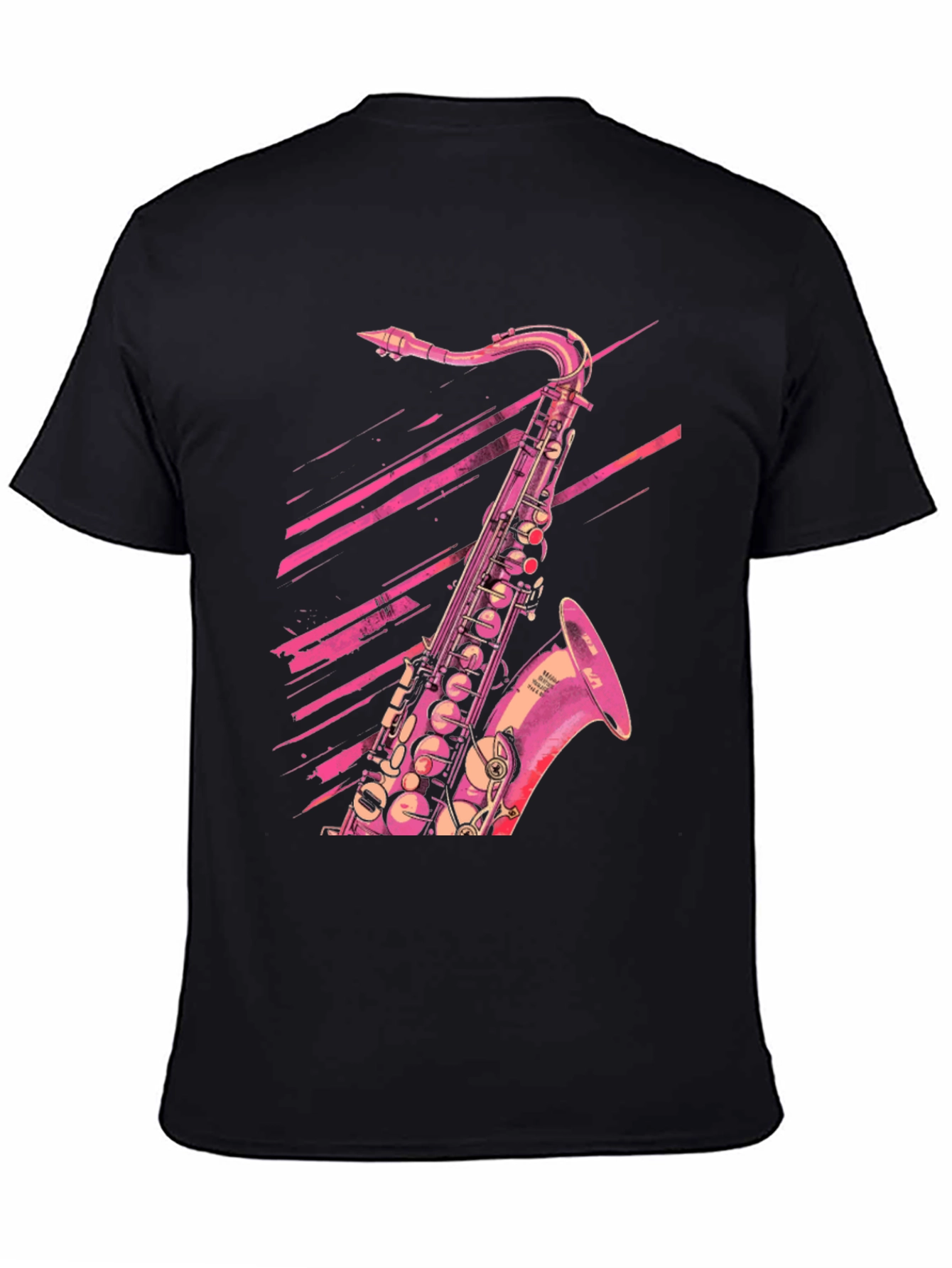 Saxophone Graphic Tee - Musicians Style