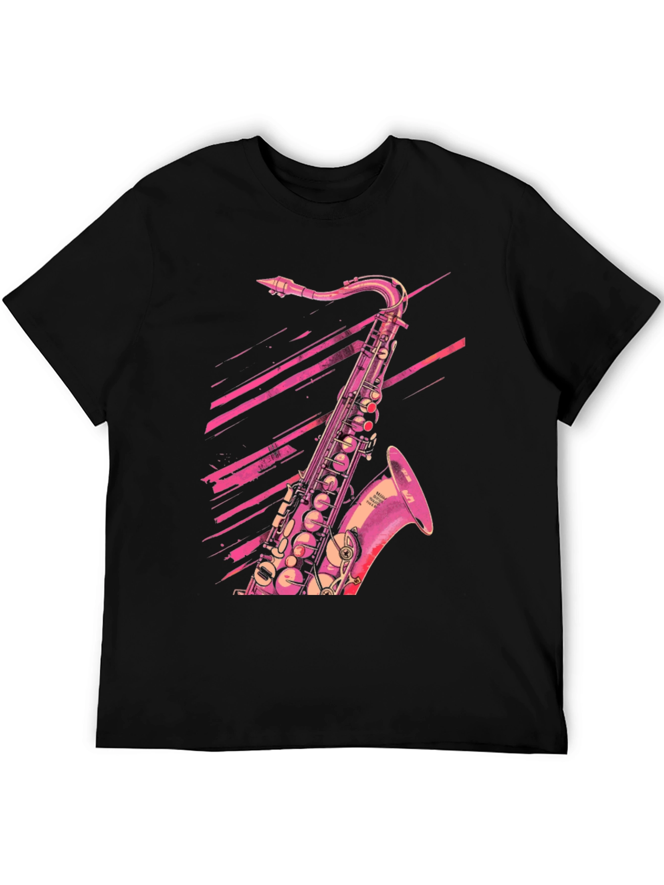 Saxophone Graphic Tee - Musicians Style