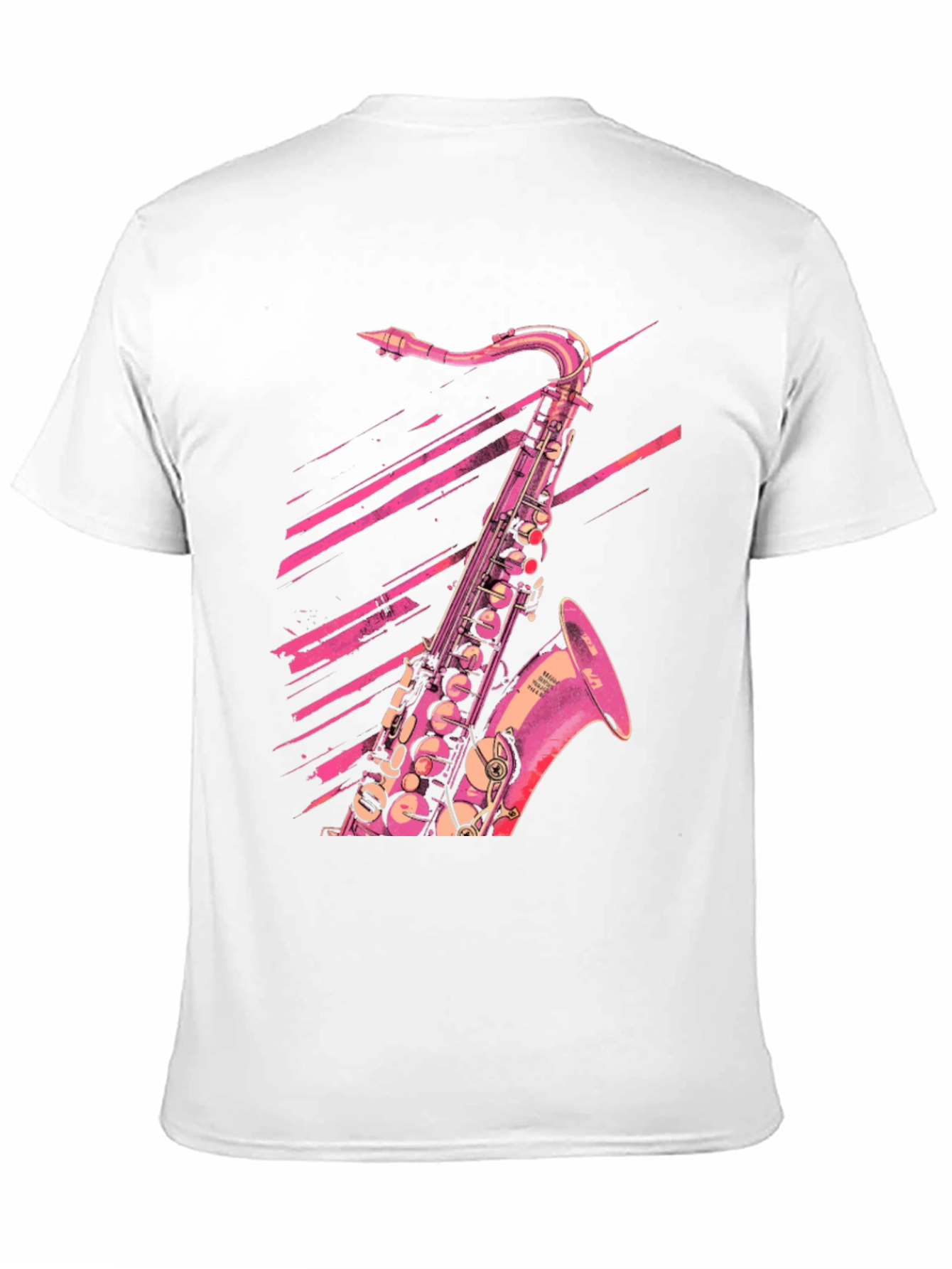 Saxophone Graphic Tee - Musicians Style