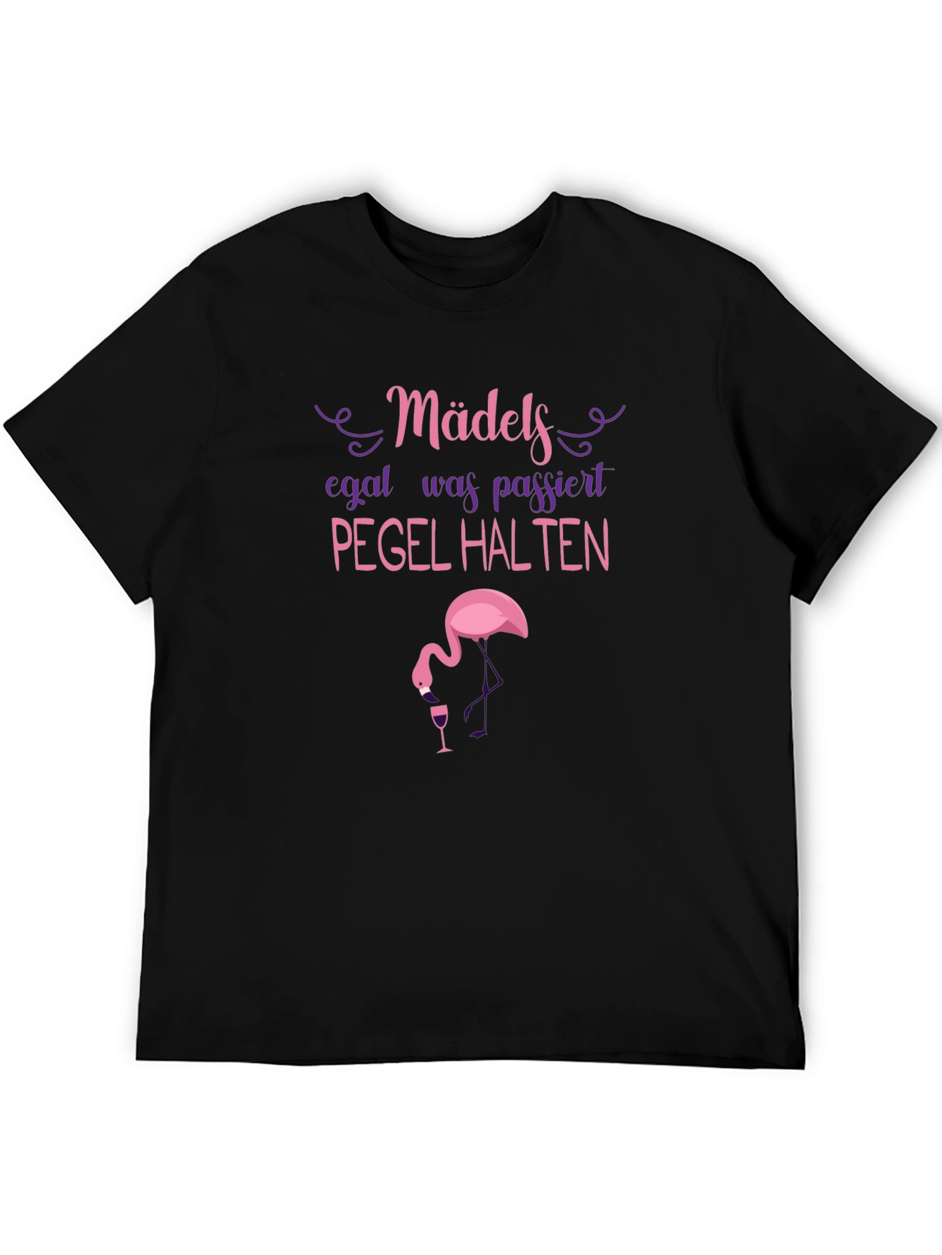 Funny German Drinking Flamingo T-Shirt