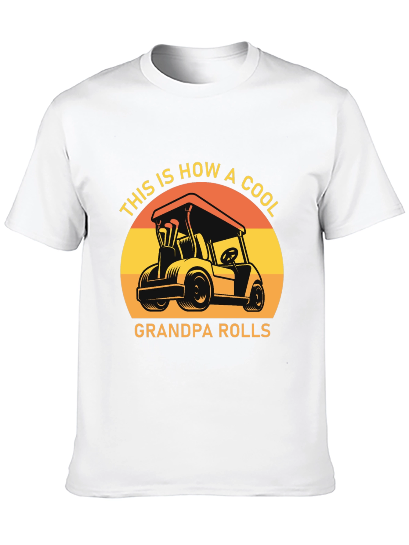 Cool Grandpa Rolls T-Shirt